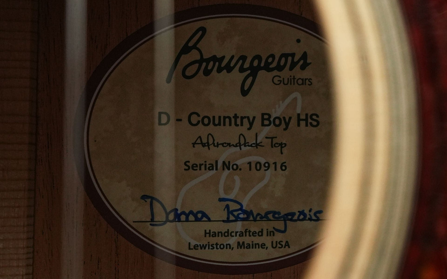 Bourgeois Country Boy D Heirloom Series
