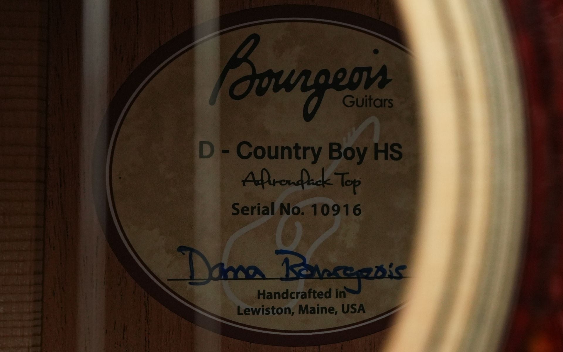 Bourgeois Country Boy D Heirloom Series