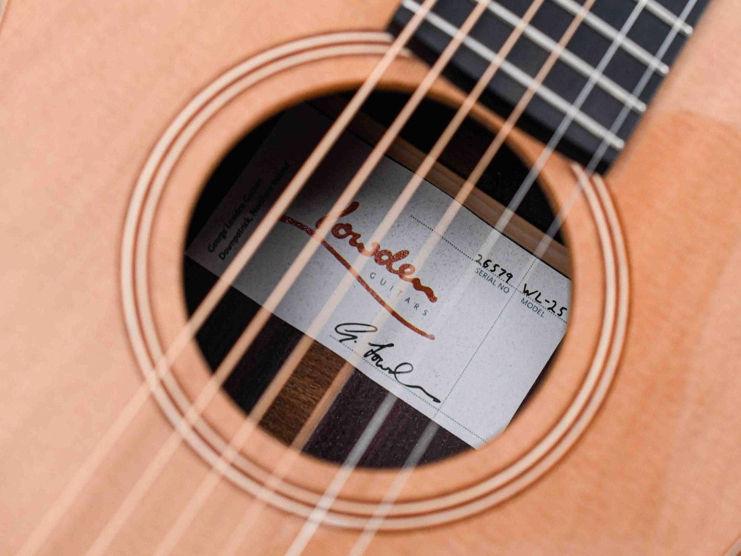 Lowden WL25 Cedar Rosewood