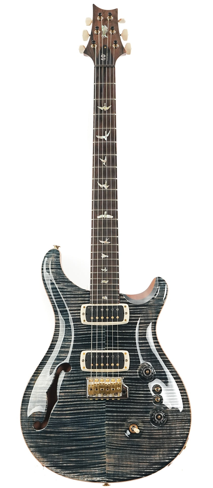 PRS 40th Anniversary Custom 24-08 Semi-Hollow Limited Edition Faded Whale Blue 2025