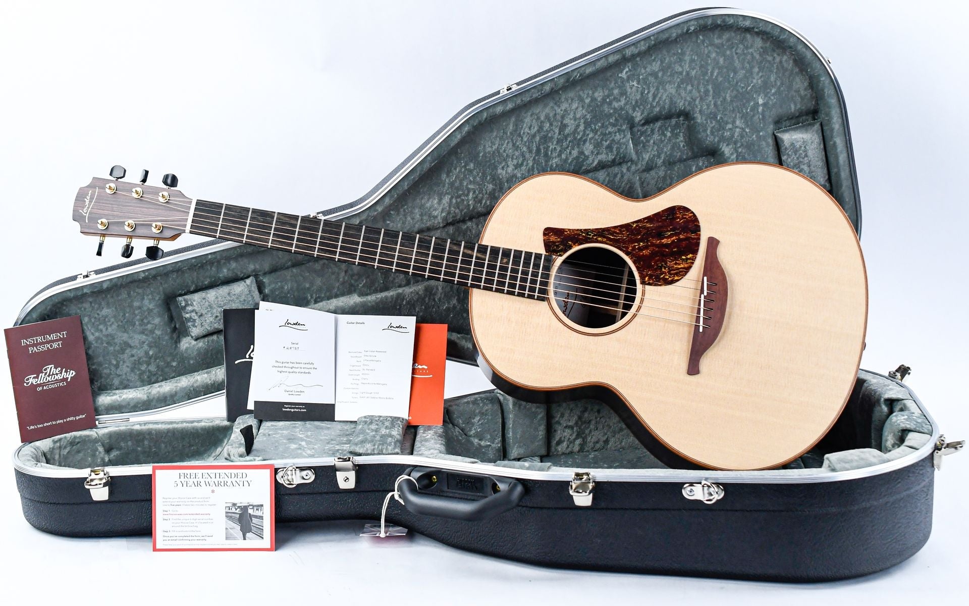 Lowden F12 Indian Rosewood Sitka Spruce