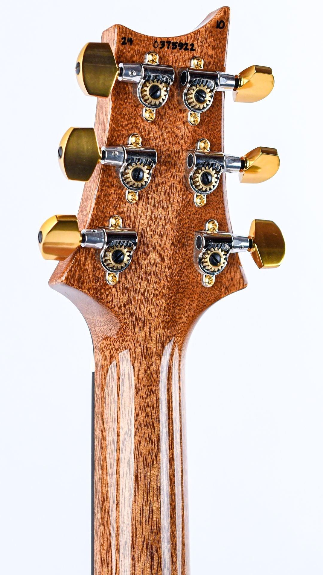 PRS Wood Library Modern Eagle V Yellow Tiger 10 Top