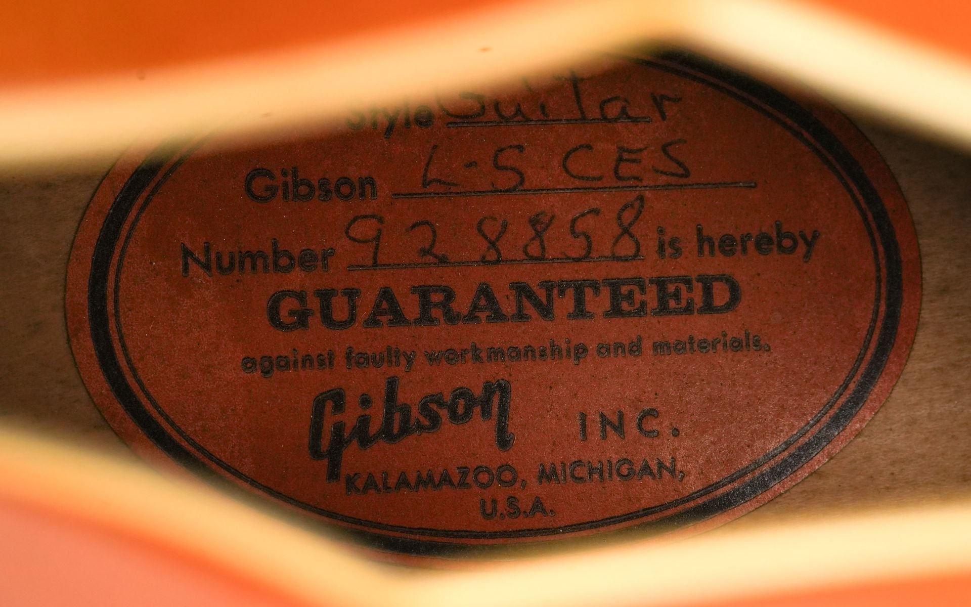Gibson L5CES Sunburst 1972