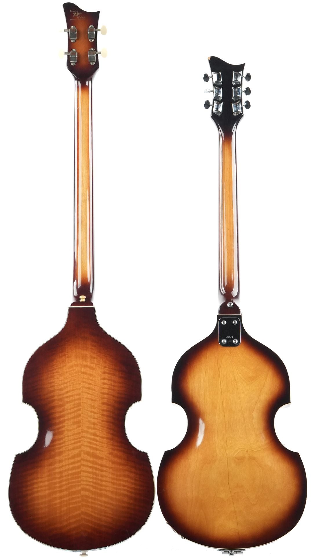 Hofner 500/1 Violin Bass 1968 with Apollo Matching Guitar