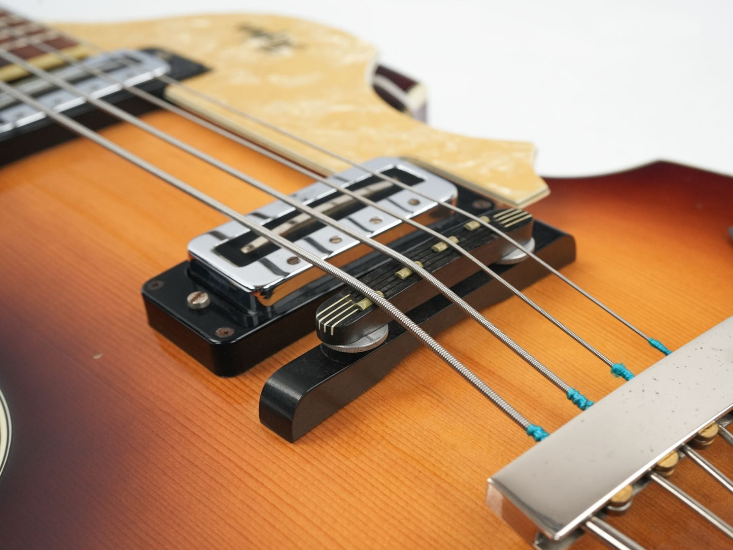 Hofner 500/1 Violin Bass 1968 with Apollo Matching Guitar