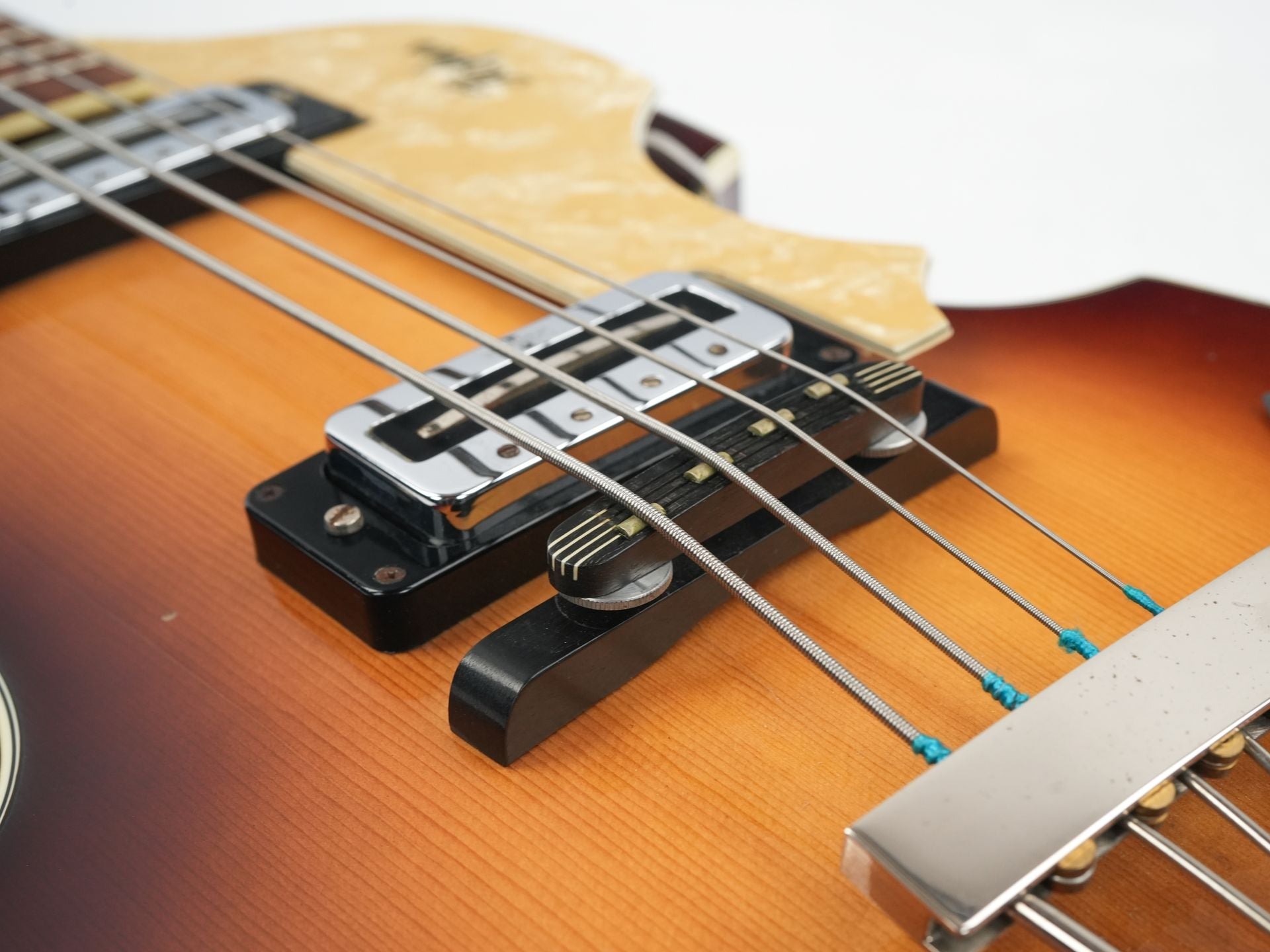 Hofner 500/1 Violin Bass 1968 with Apollo Matching Guitar