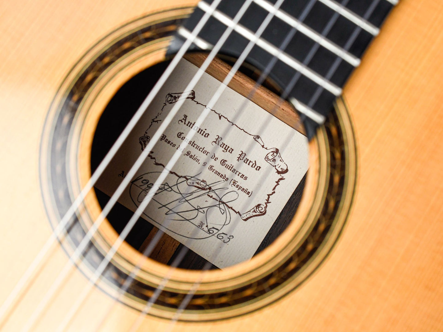 Antonio Raya Pardo Concert Spruce Rosewood 1997