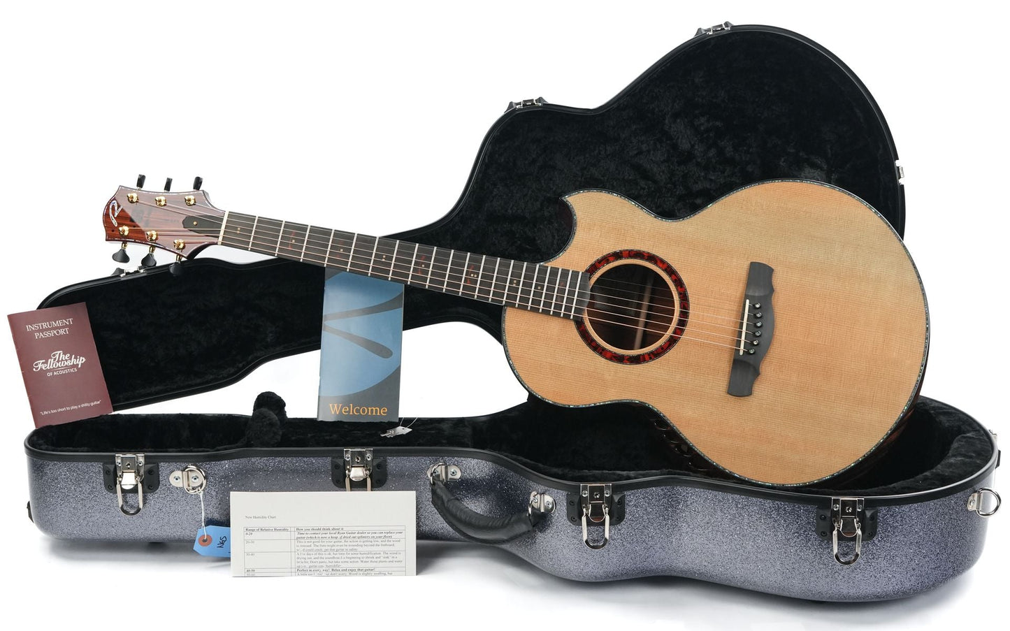 Kevin Ryan Nightingale Cocobolo Glacier Sitka Spruce 25th Anniversary