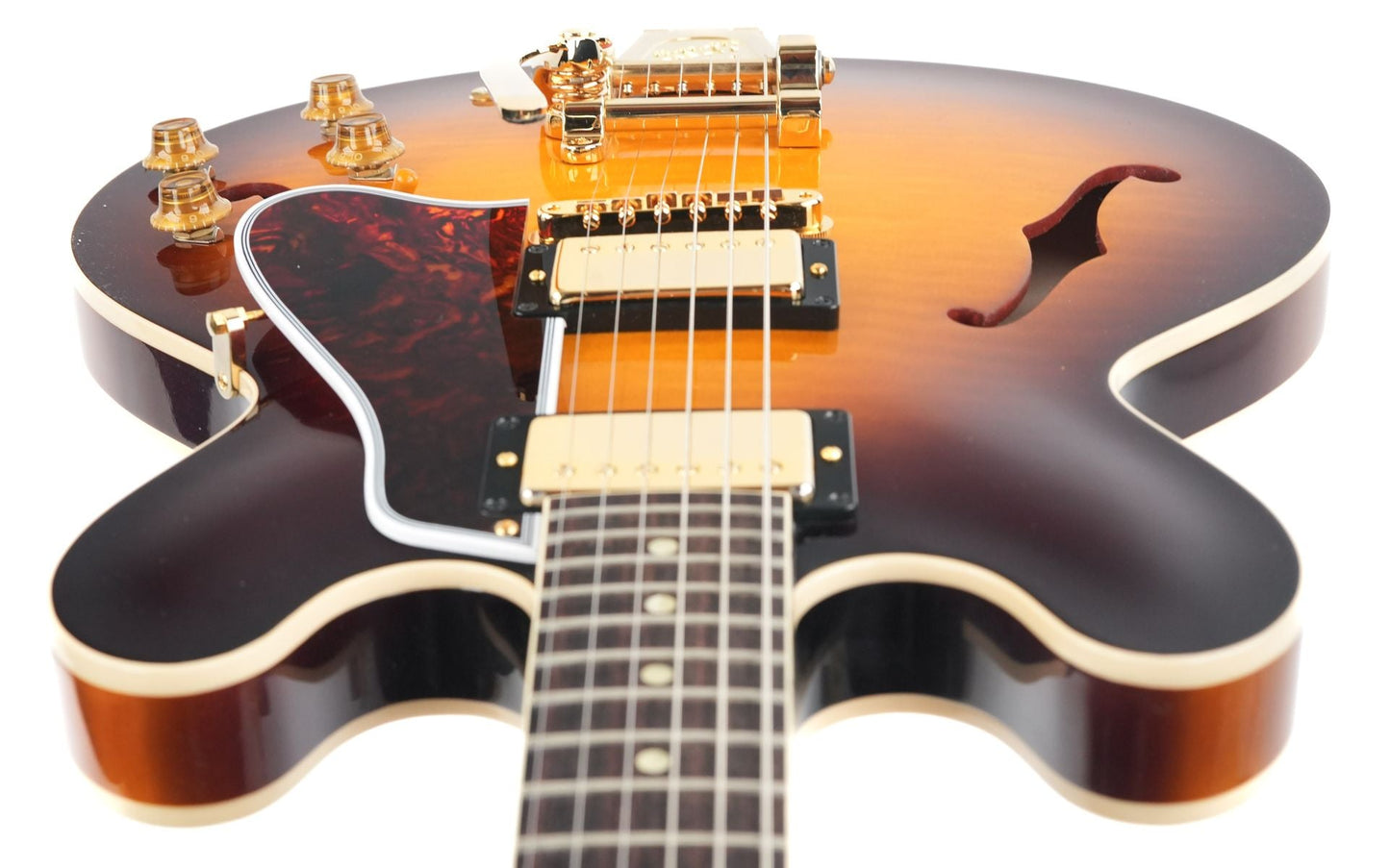 Gibson Custom 1959 ES335 Figured L5 Style Neck Vintage Sunburst VOS