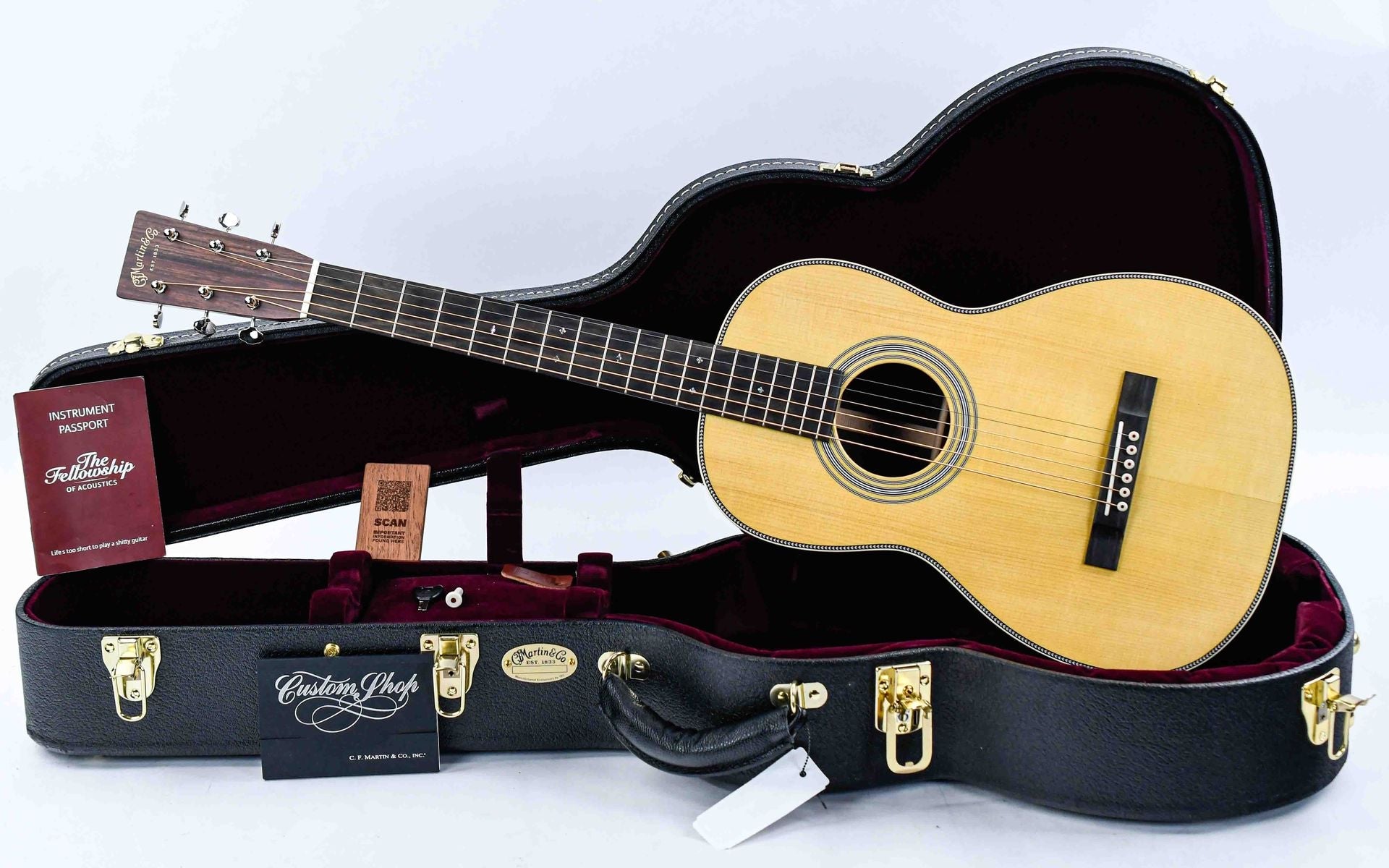 Martin Custom Shop Size 2 Adirondack Rosewood #2863124