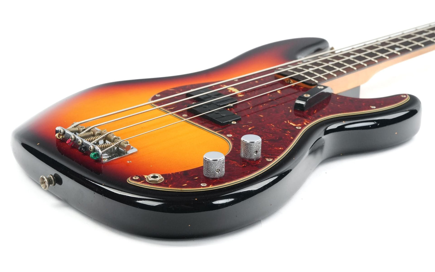 Fender Custom Shop 66 Precision bass Journeyman Bleached 3 Tone Sunburst 2023