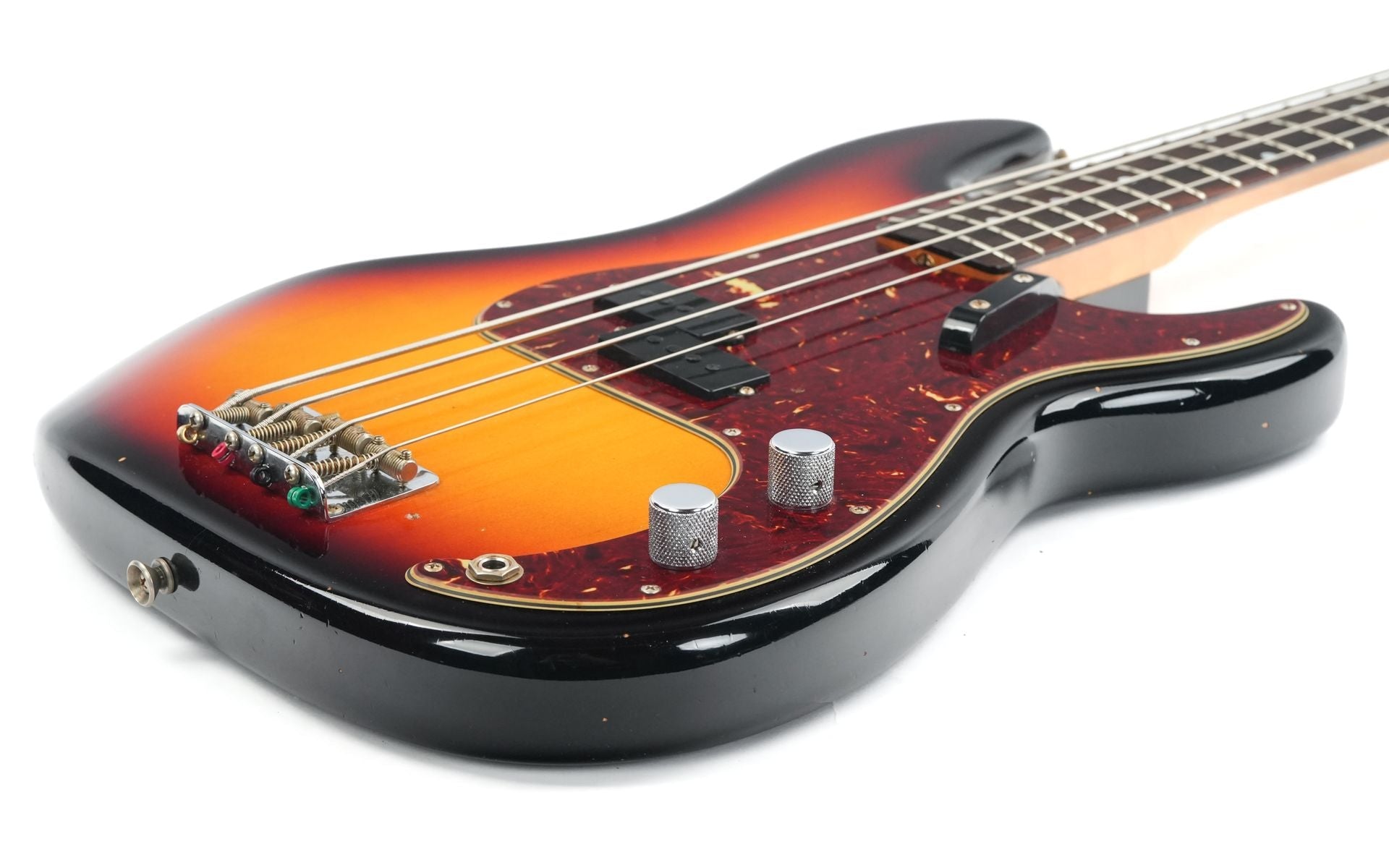 Fender Custom Shop 66 Precision bass Journeyman Bleached 3 Tone Sunburst 2023