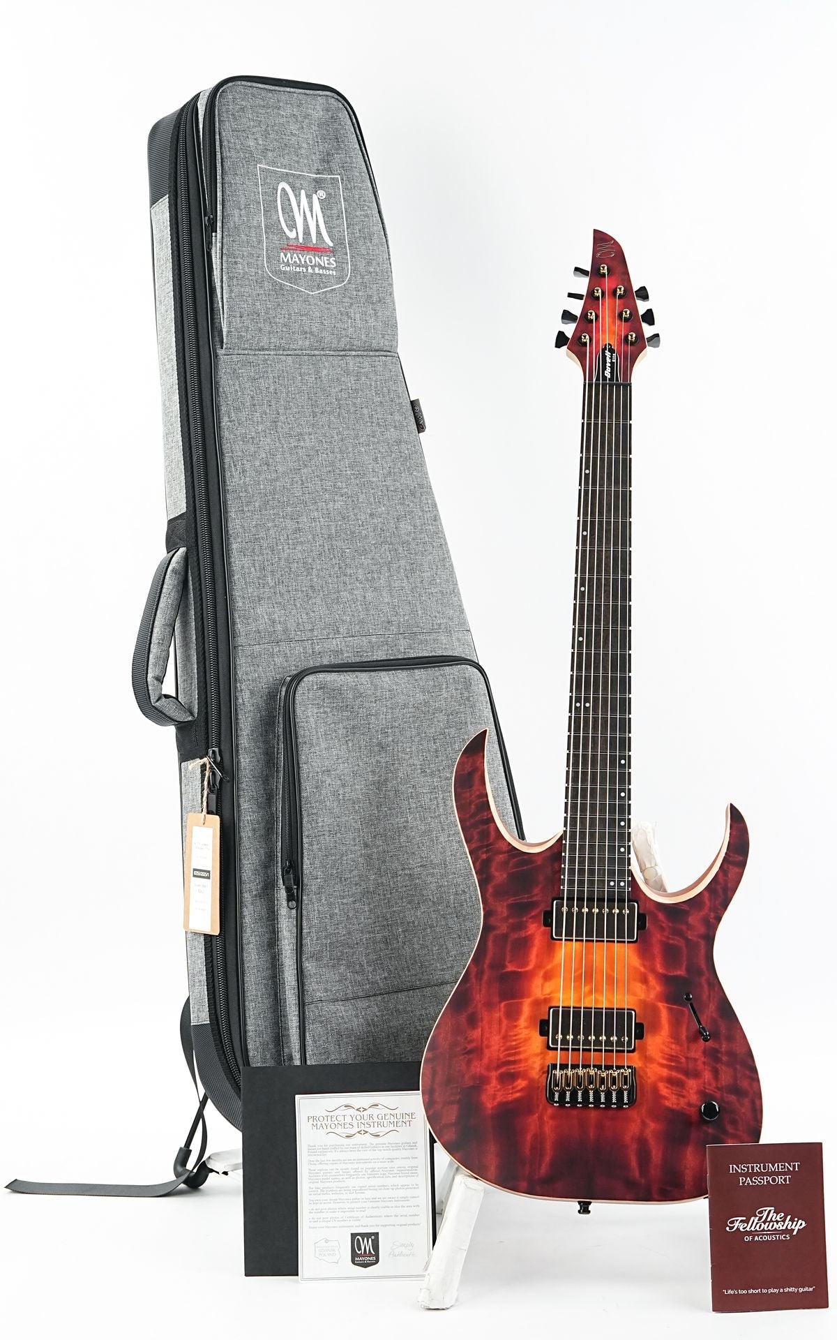 Mayones Duvell Elite 7 Lava Burst
