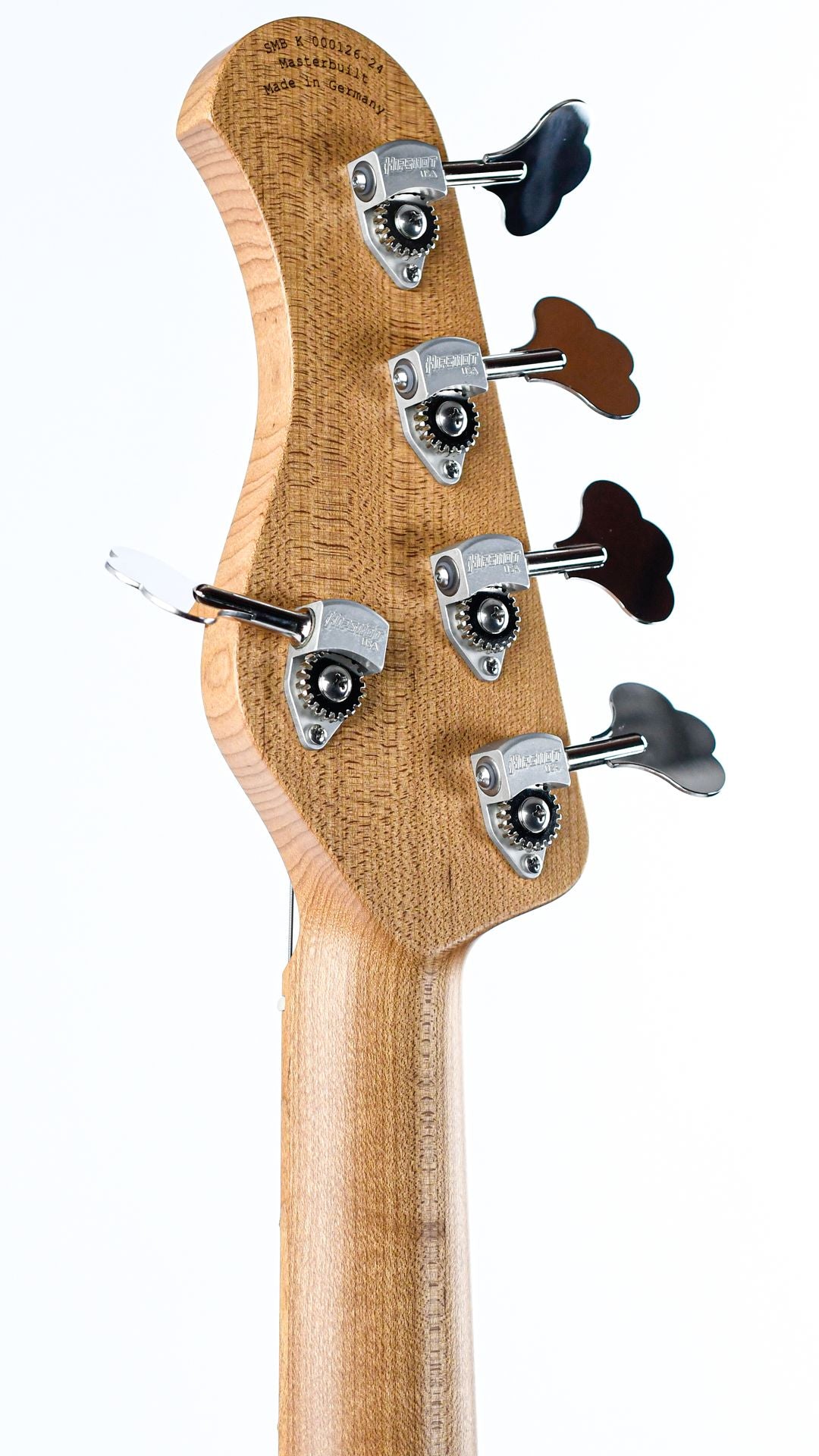 Sadowsky MasterBuilt 21 Fret Standard J/J Bass Swamp Ash Body 5-String Black Transparent Satin