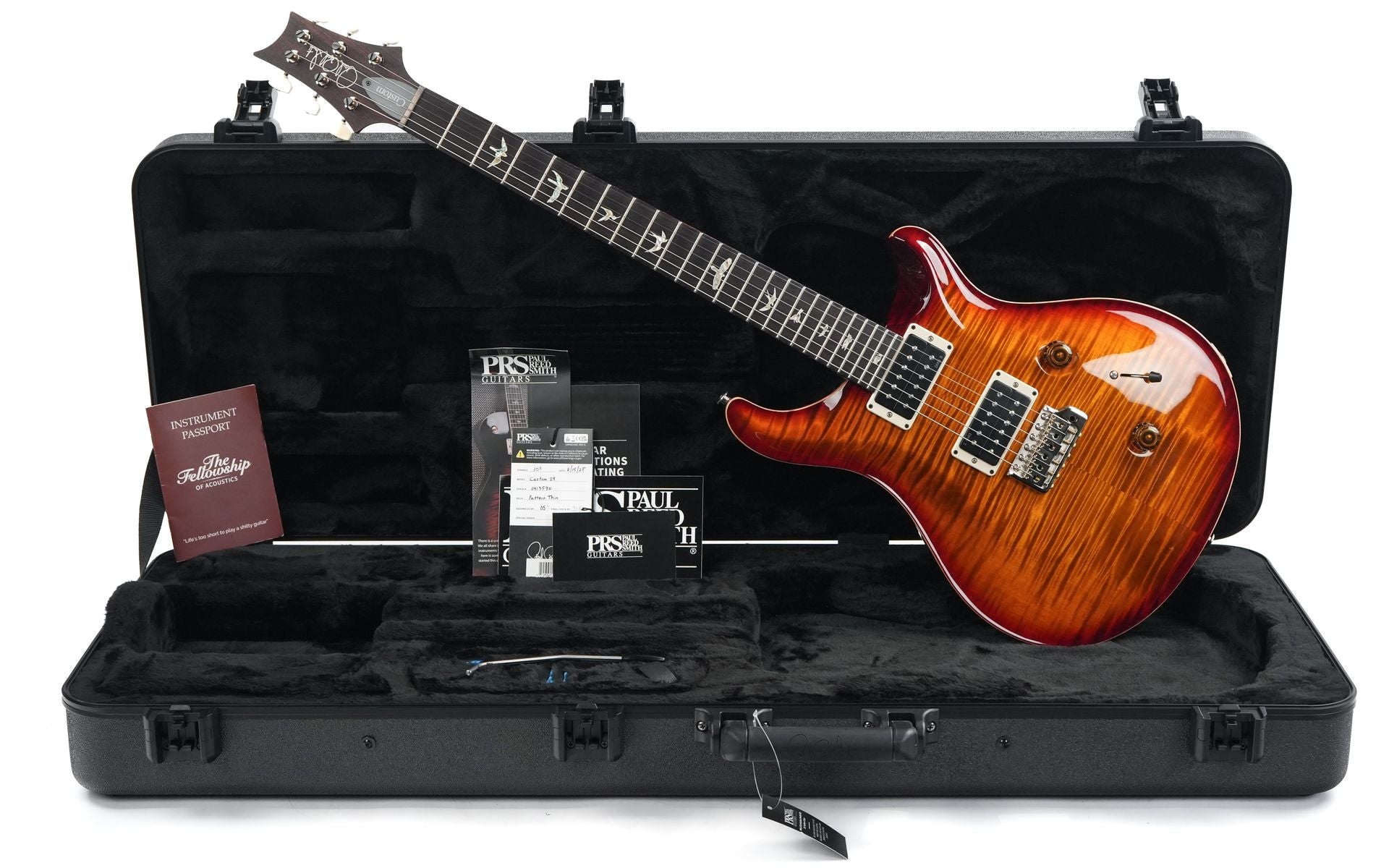 PRS Custom 24 Dark Cherry Sunburst