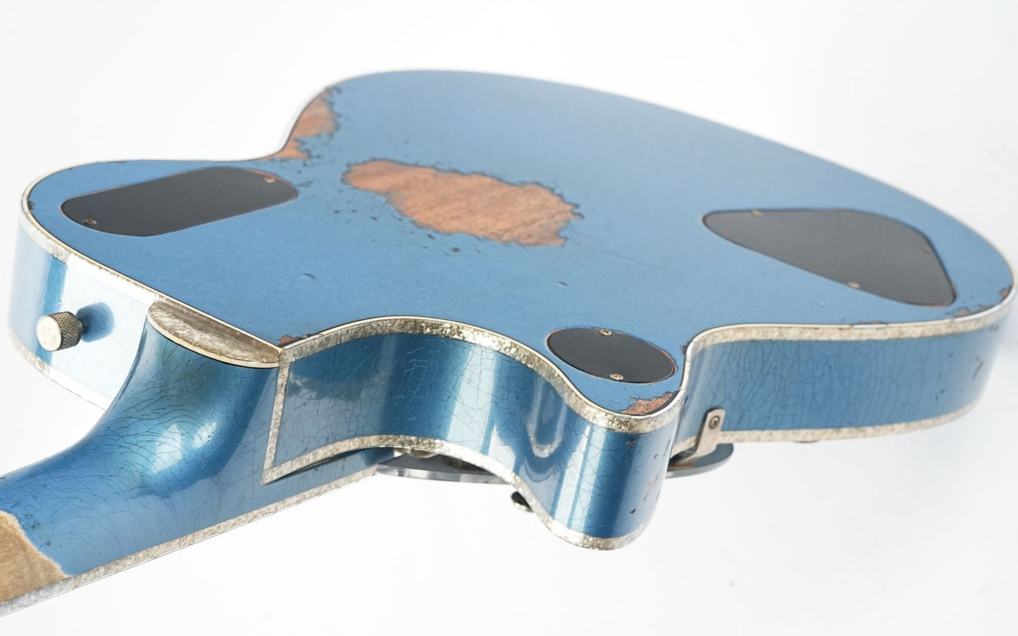 Gretsch Custom Shop G6134T Heavy Relic Lake Placid Blue Chad Henrichsen Masterbuilt