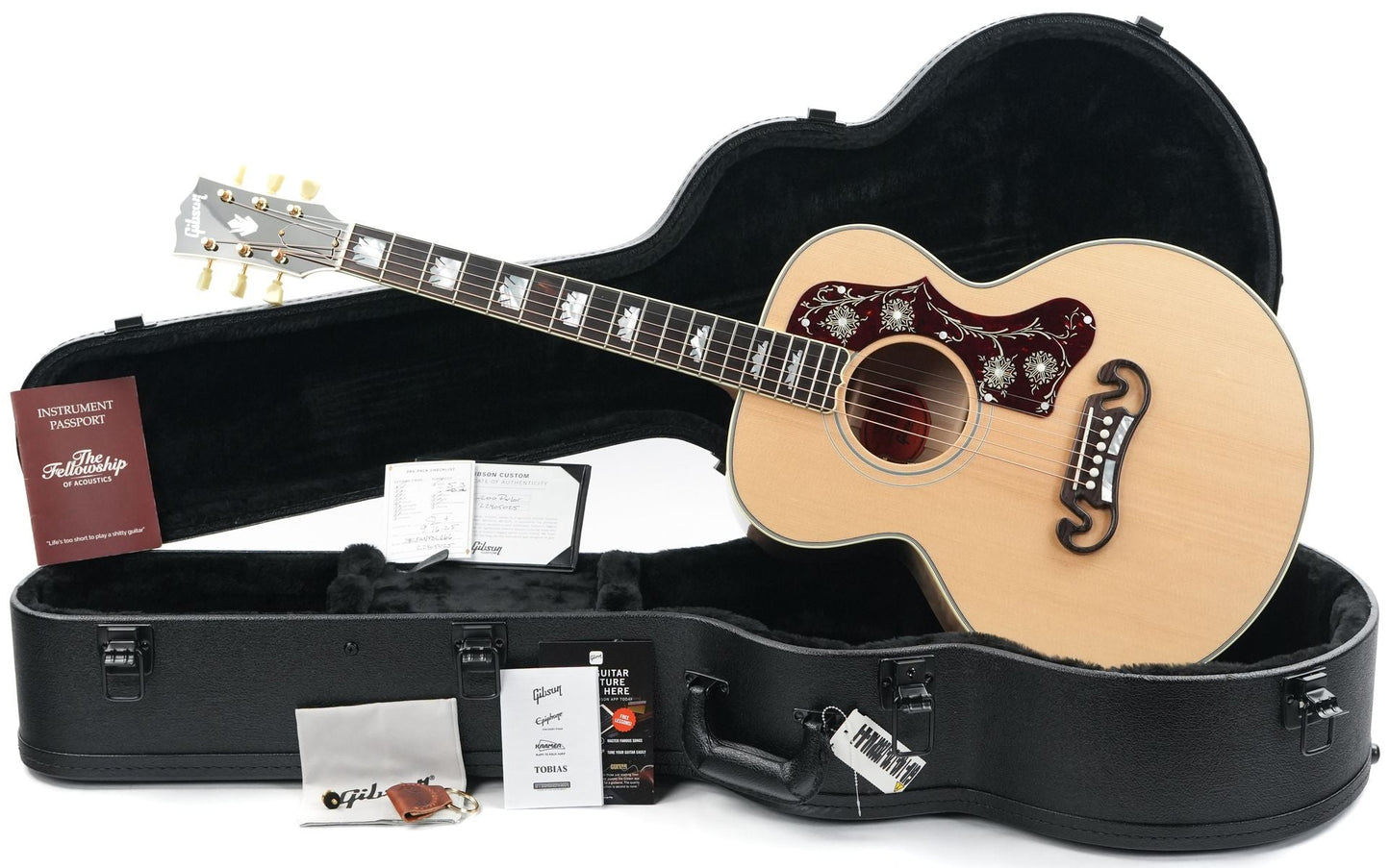 Gibson Custom J200 Parlor Antique Natural #22405025