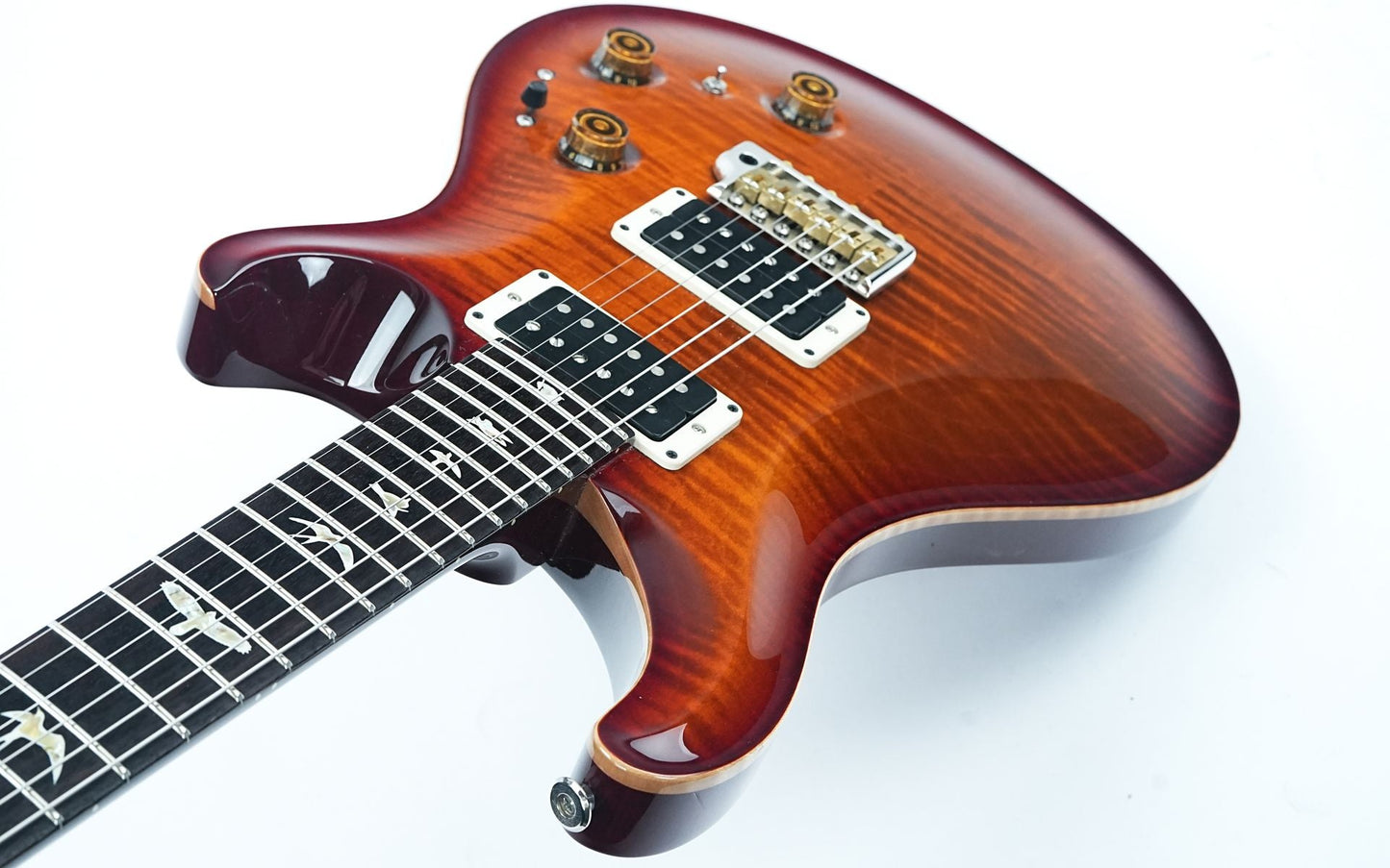 PRS Custom 24 Piezo Dark Cherry Sunburst 2023