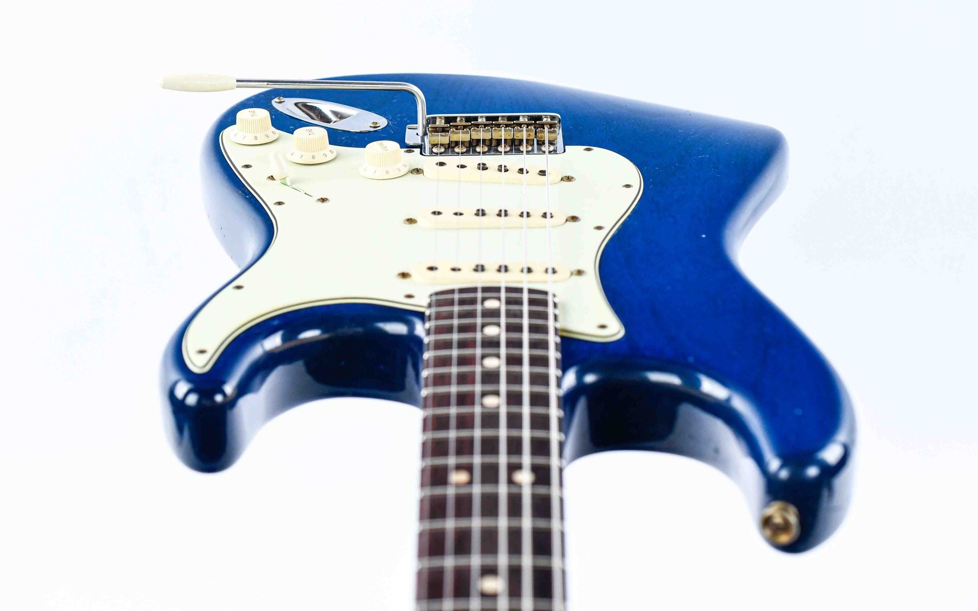 Fender Custom Shop 63 Stratocaster Journeyman Sapphire Blue Transparent