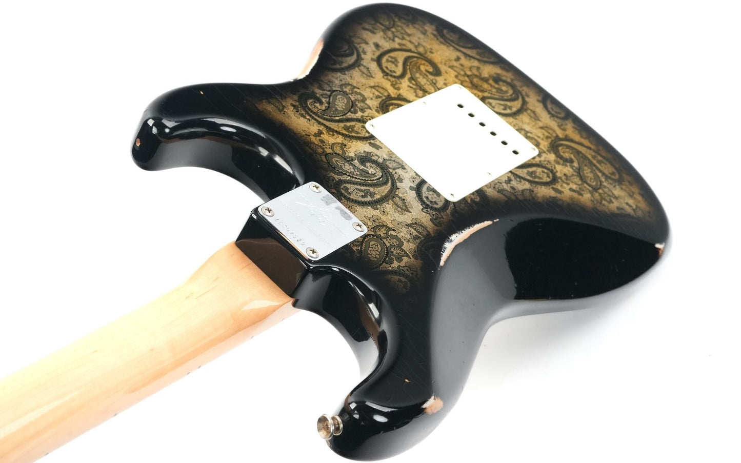Fender 68 Stratocaster Custom Shop Ltd Black Paisley Relic Lefty 2019