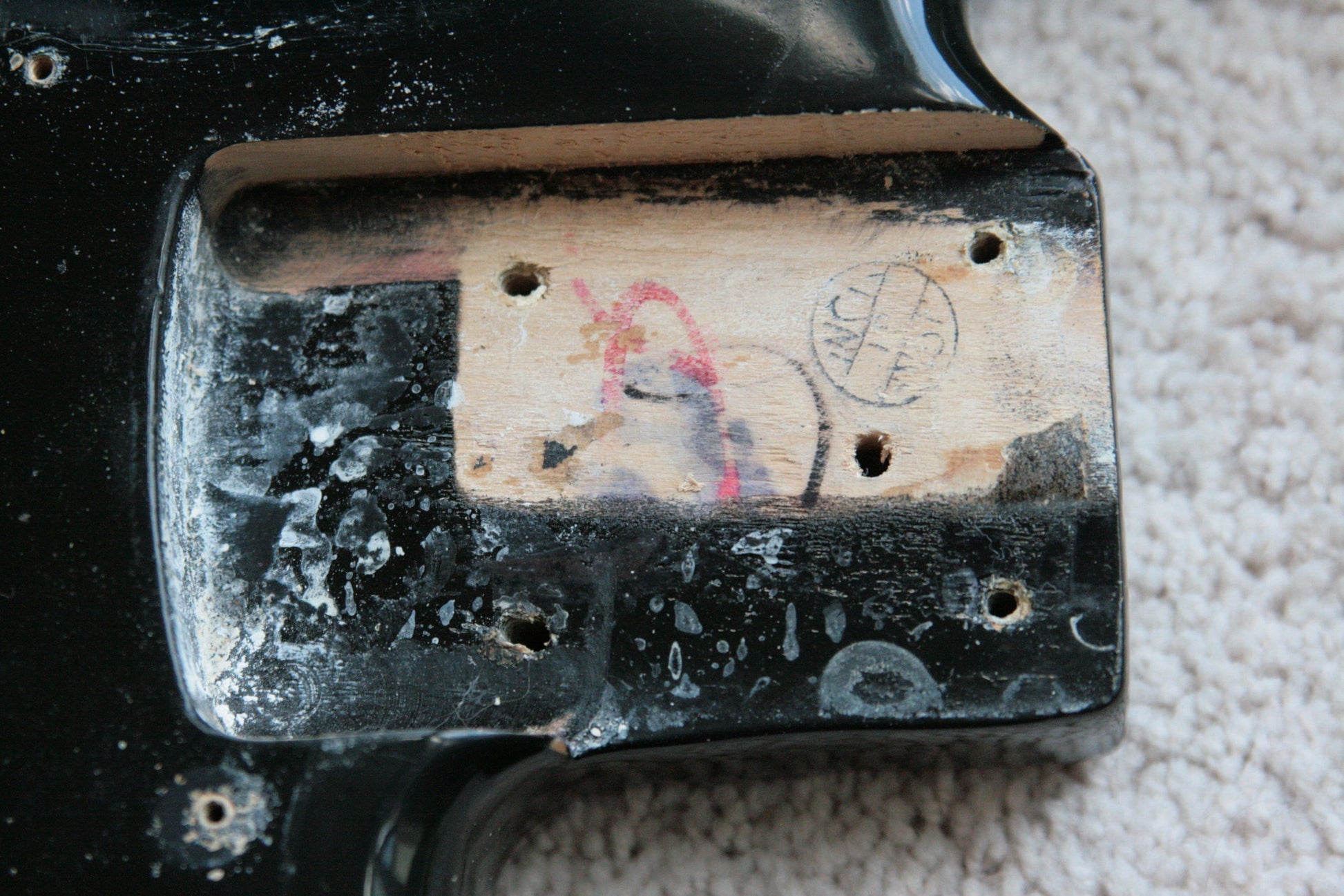 1974 Fender Precision Bass Fretless Black Custom Color - ALL ORIGINAL Vintage P! 1970’s, Maple Board