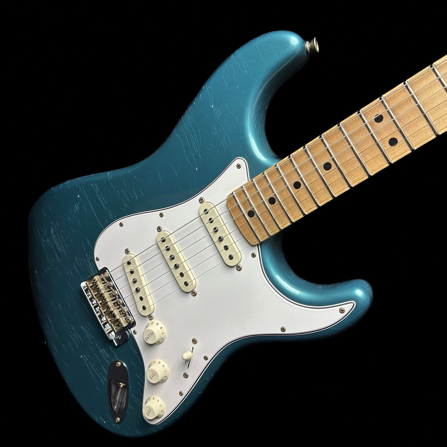 Fender Custom Shop Limited Edition 68 Strat Journeyman Relic Aged Ocean Turquoise w/case CZ561077