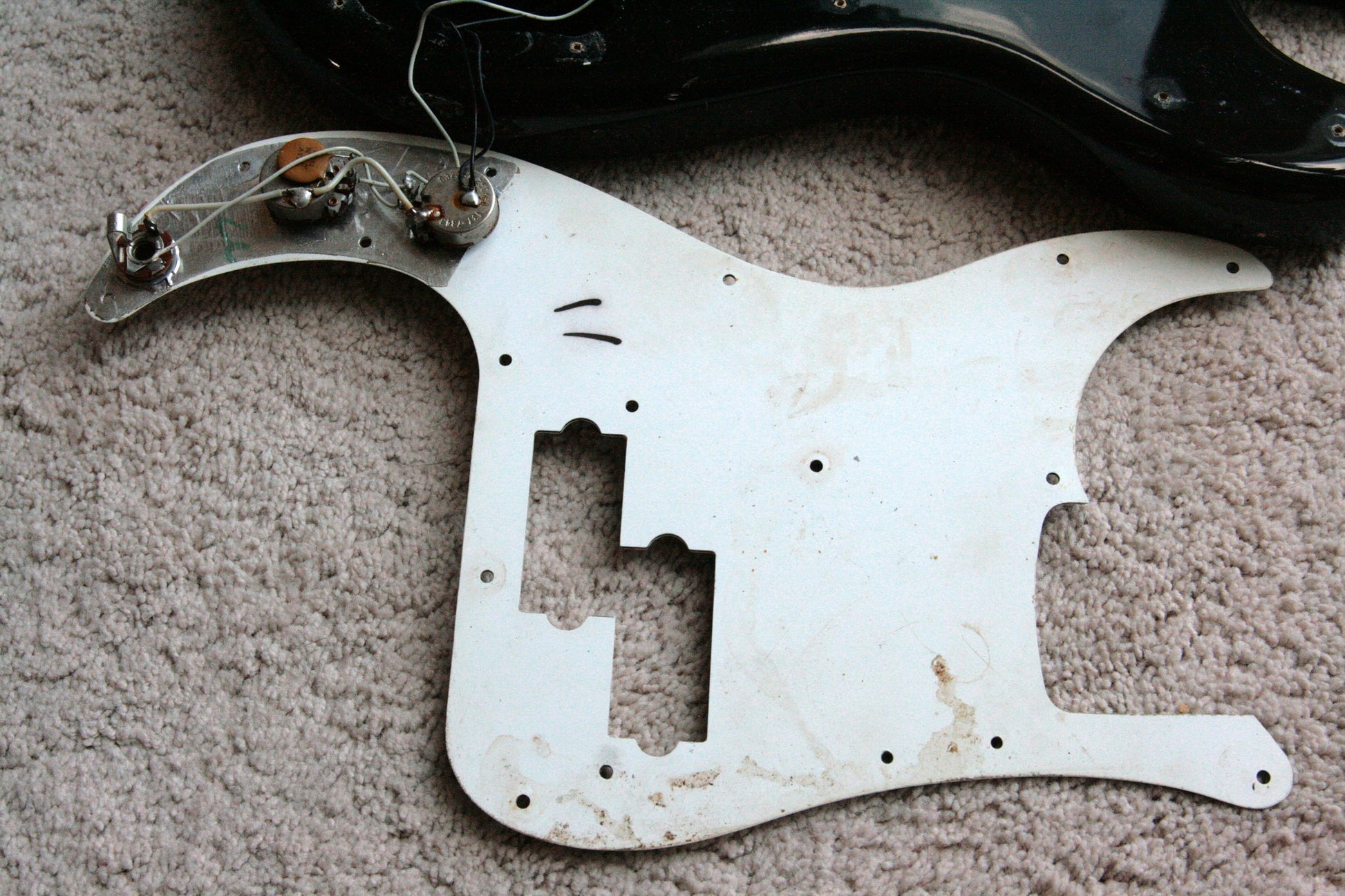1974 Fender Precision Bass Fretless Black Custom Color - ALL ORIGINAL Vintage P! 1970’s, Maple Board