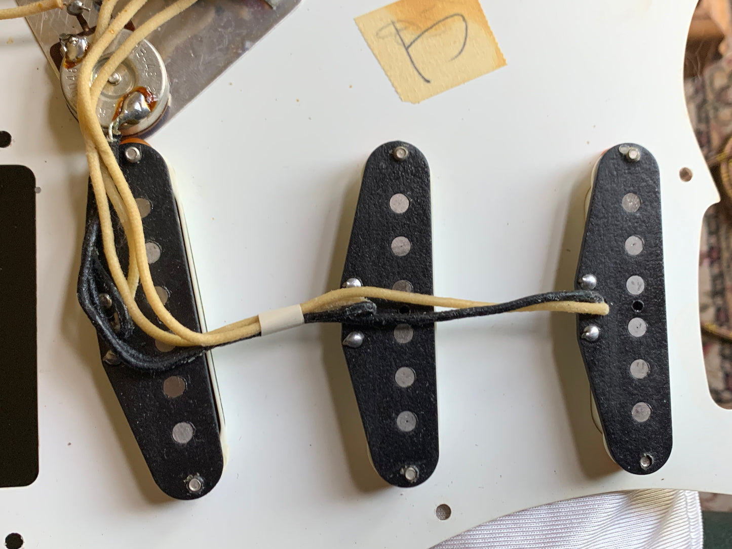 MINTY 1991 Fender Custom Shop '57 Stratocaster BLACK -- Art Esparza, Maple Neck, Tweed Case w Tags!
