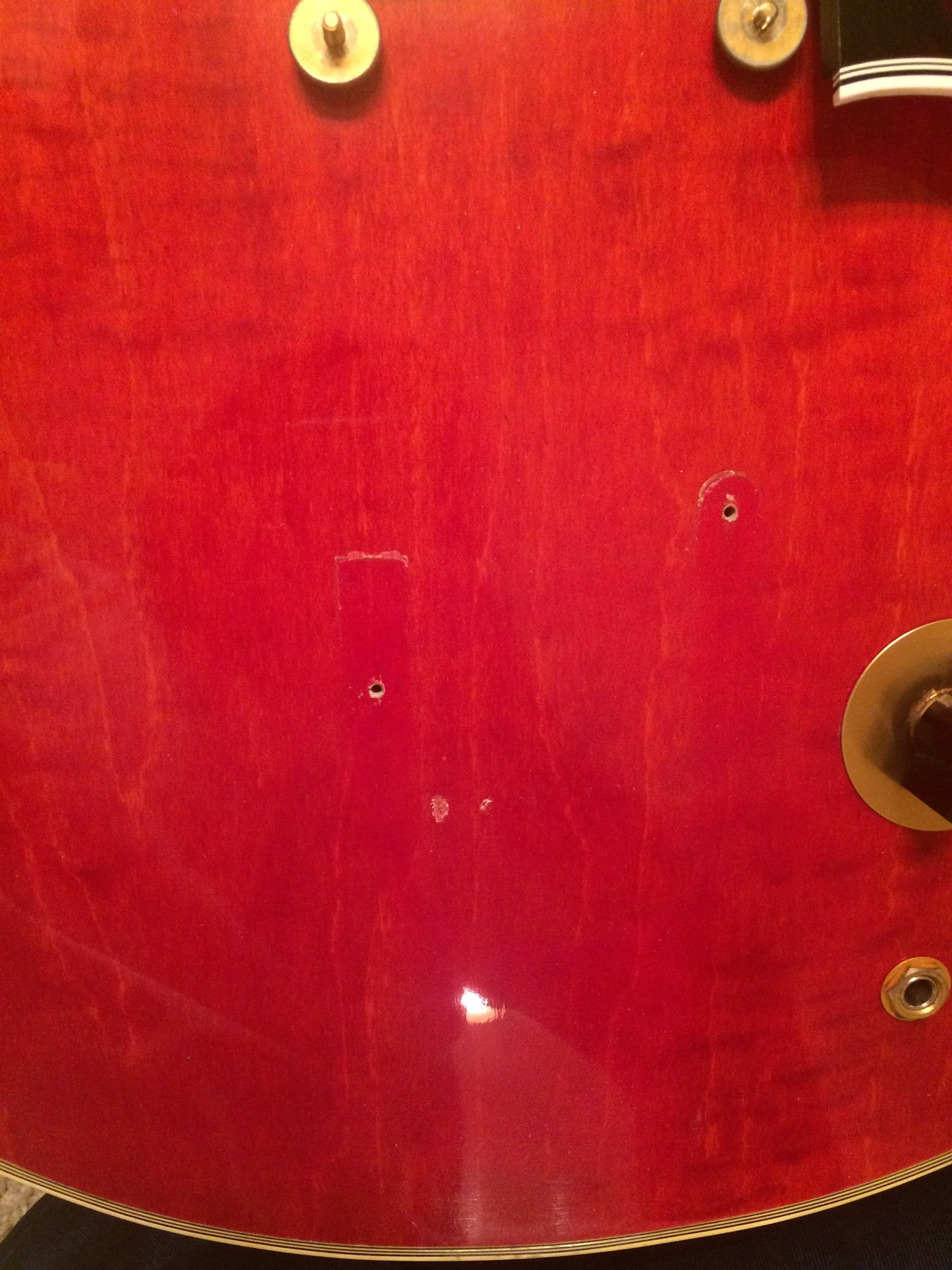 1960 Gibson ES-355 TDSV! CLEAN, PAF's, Watermelon Cherry w/ FLAME! Bigsby