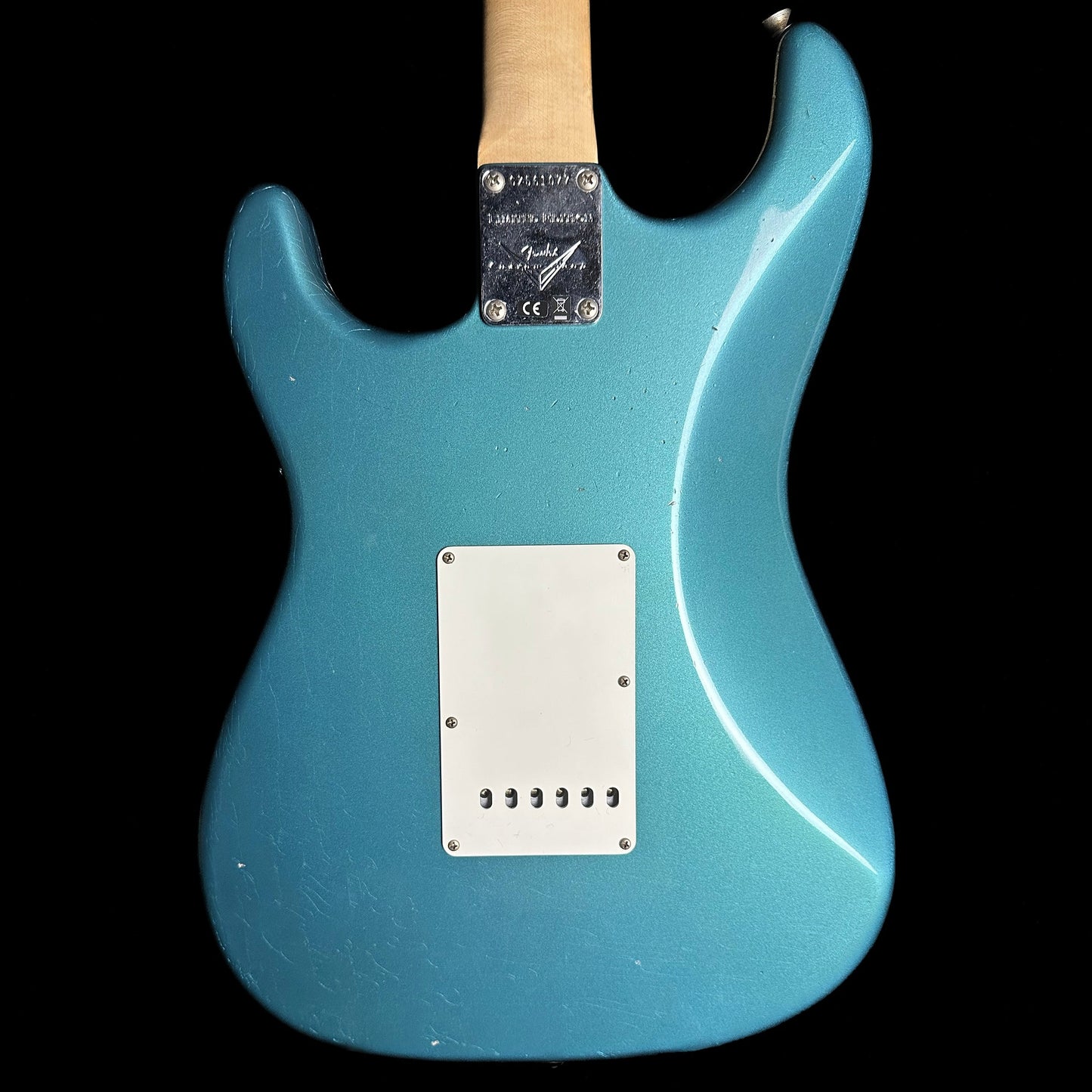 Fender Custom Shop Limited Edition 68 Strat Journeyman Relic Aged Ocean Turquoise w/case CZ561077