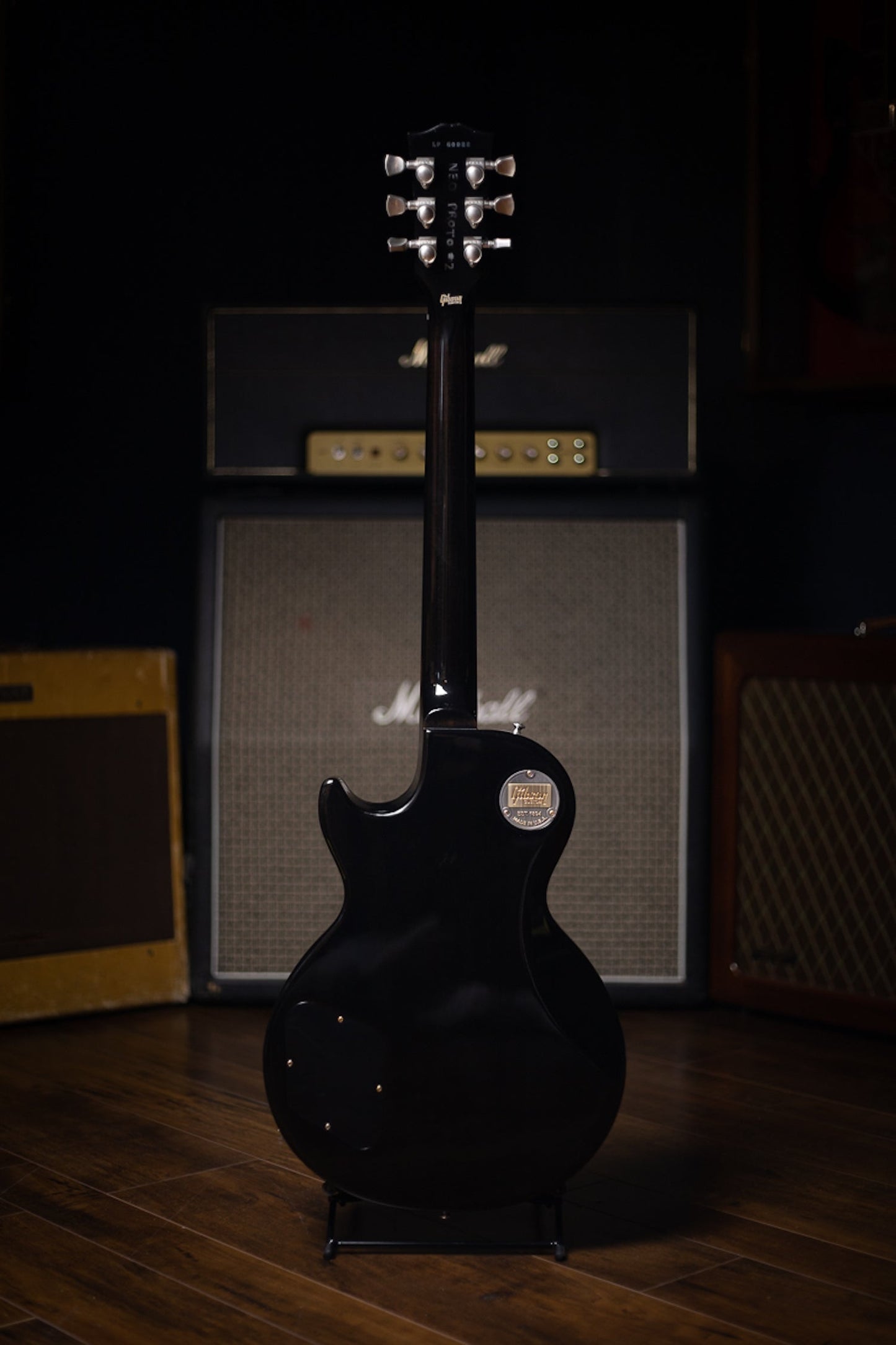 2016 Gibson Custom Shop Les Paul “Neo Proto” #2 VOS Electric Guitar - Black Burst