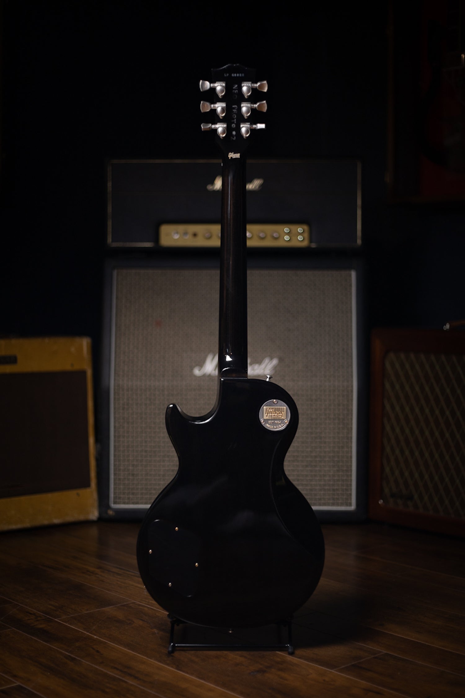 2016 Gibson Custom Shop Les Paul “Neo Proto” #2 VOS Electric Guitar - Black Burst