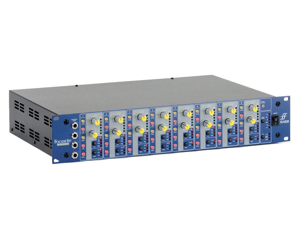 Focusrite ISA 828 MkII 8-Channel Mic Preamp