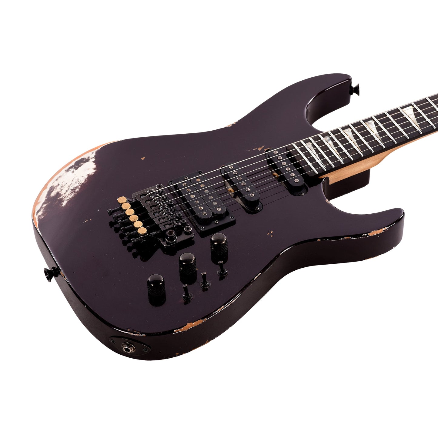 Jackson Custom Shop 1982 Dinky Nitro Relic Club Amethyst Metallic