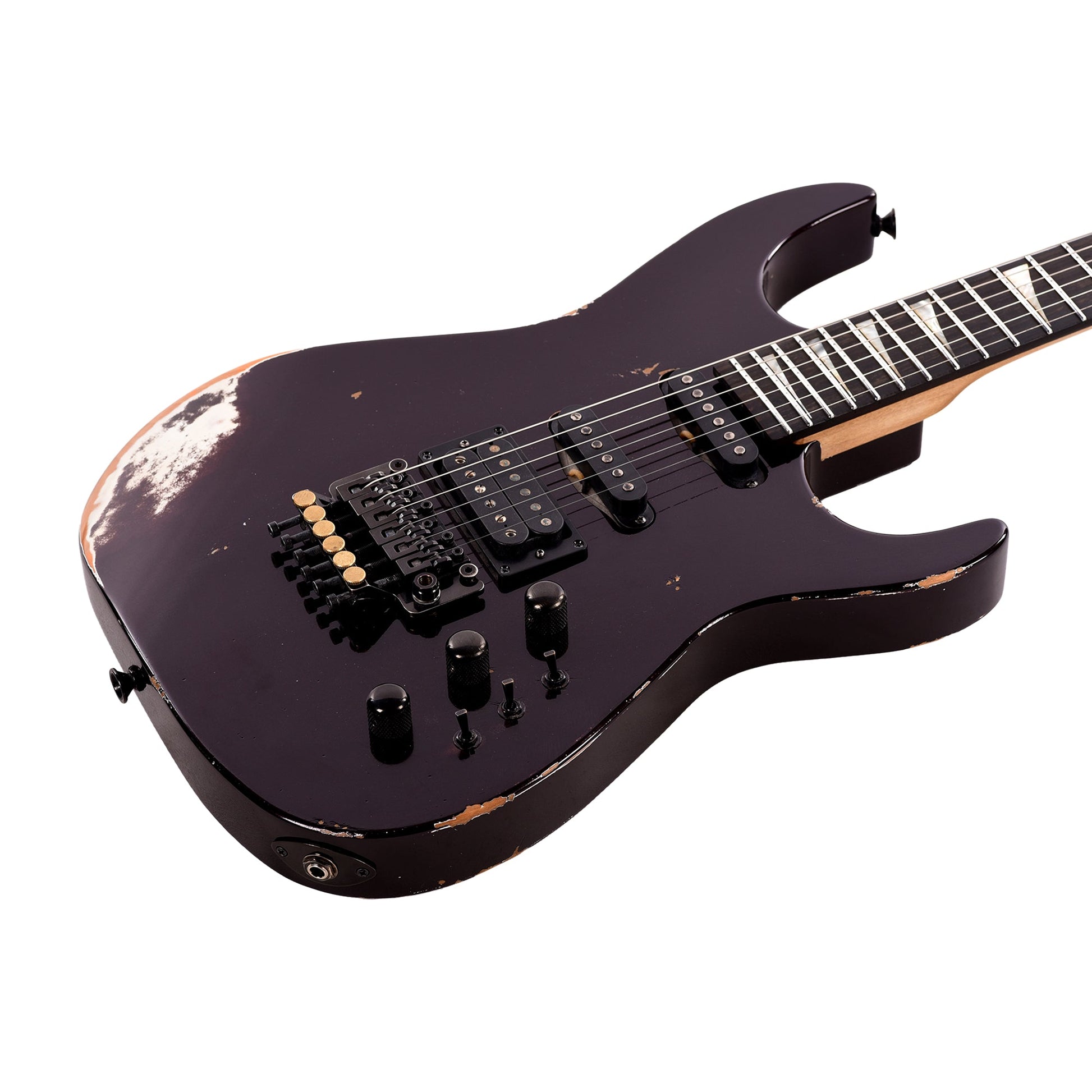 Jackson Custom Shop 1982 Dinky Nitro Relic Club Amethyst Metallic