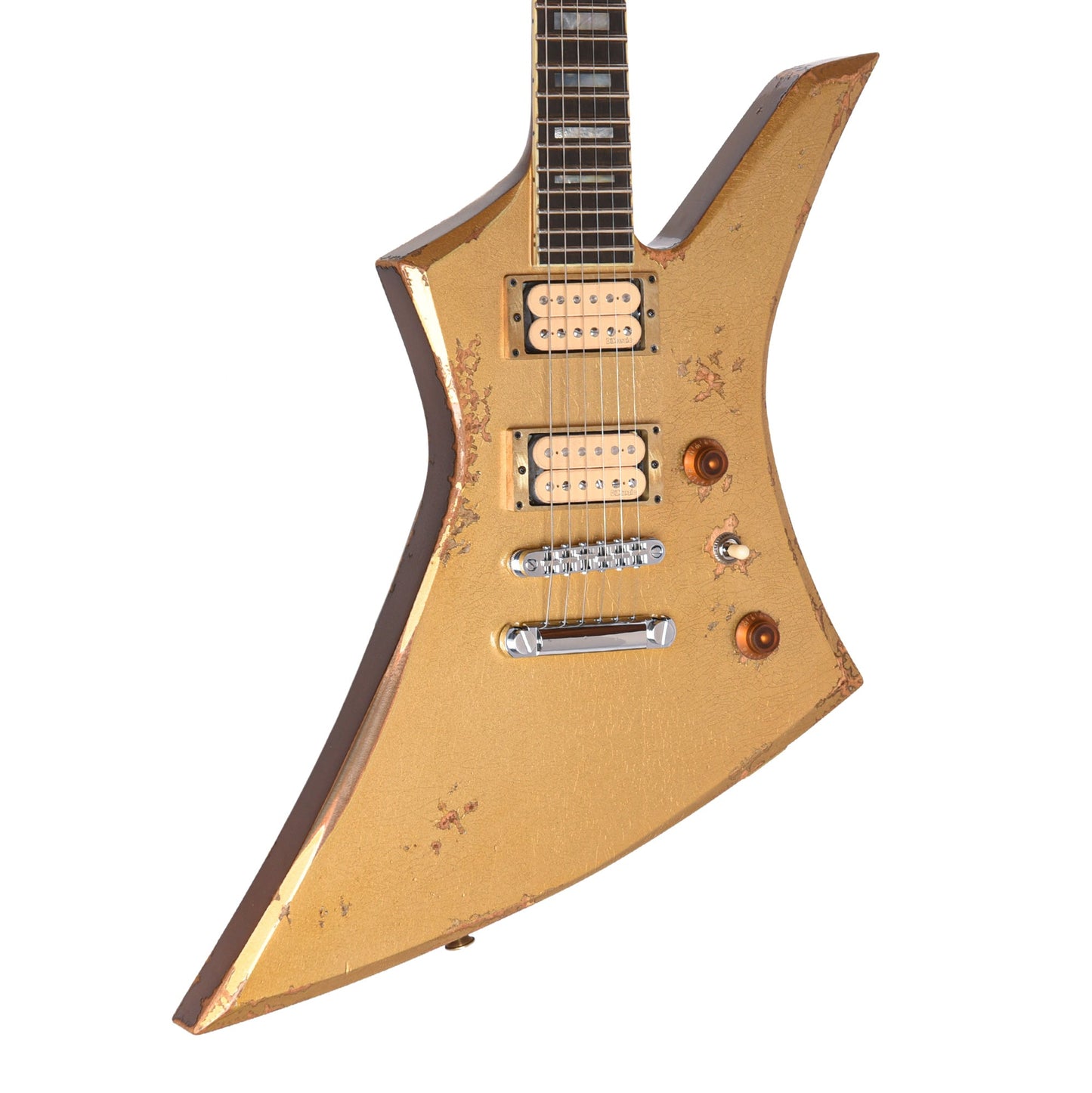 Jackson Custom Shop USA Special Edition Kelly Nitro-Relic Tour Gold Top