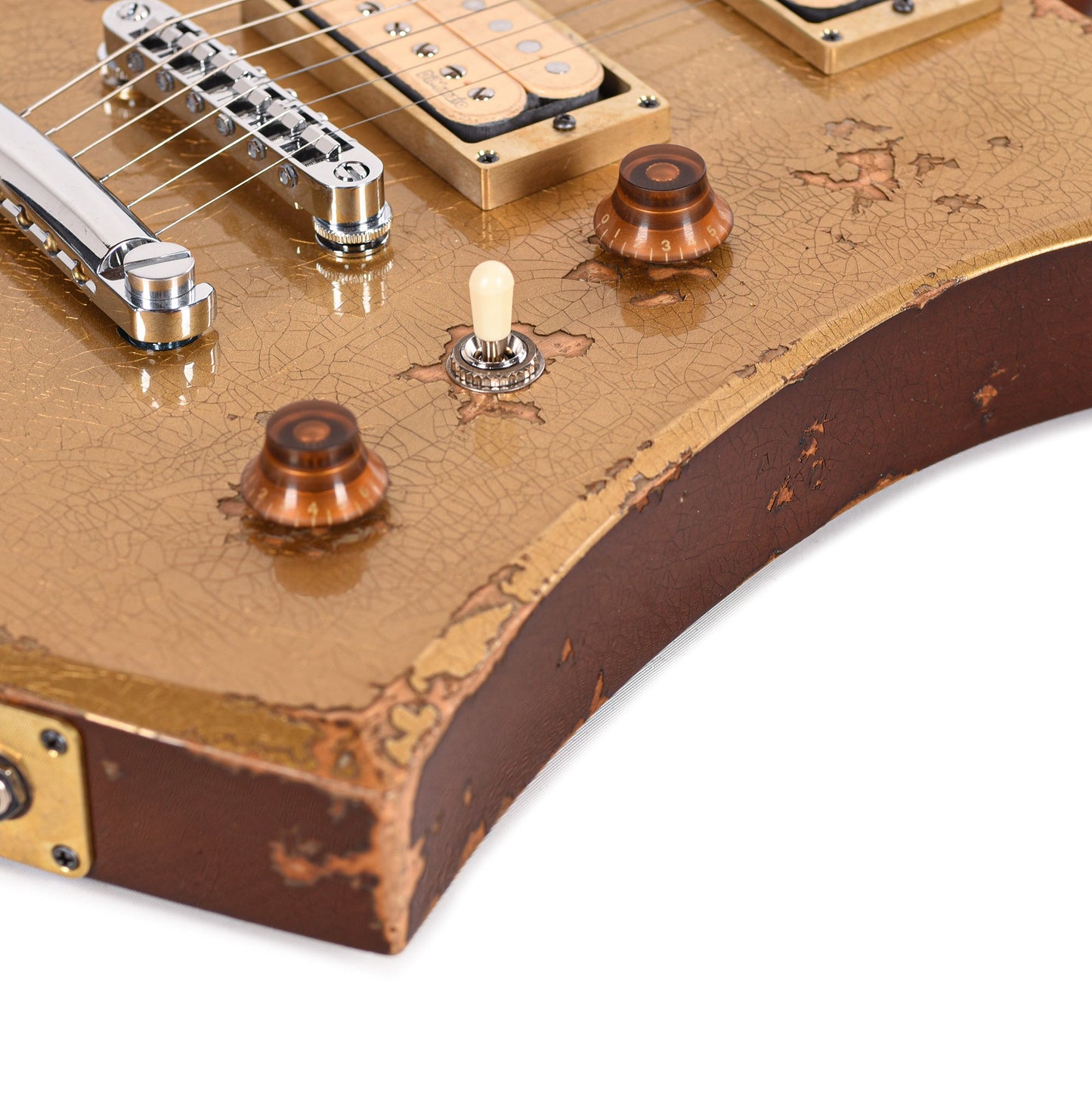 Jackson Custom Shop USA Special Edition Kelly Nitro-Relic Tour Gold Top