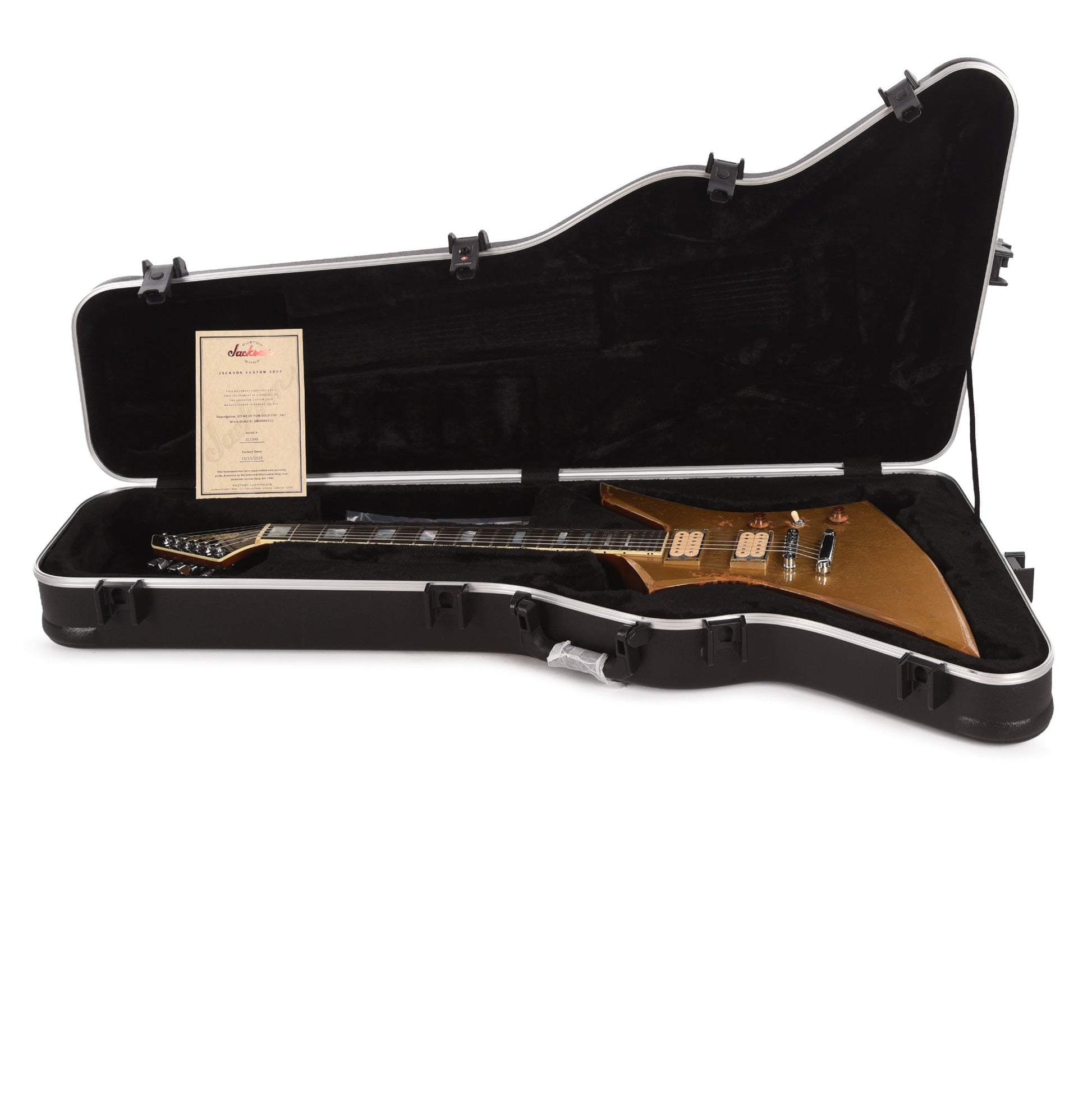 Jackson Custom Shop USA Special Edition Kelly Nitro-Relic Tour Gold Top