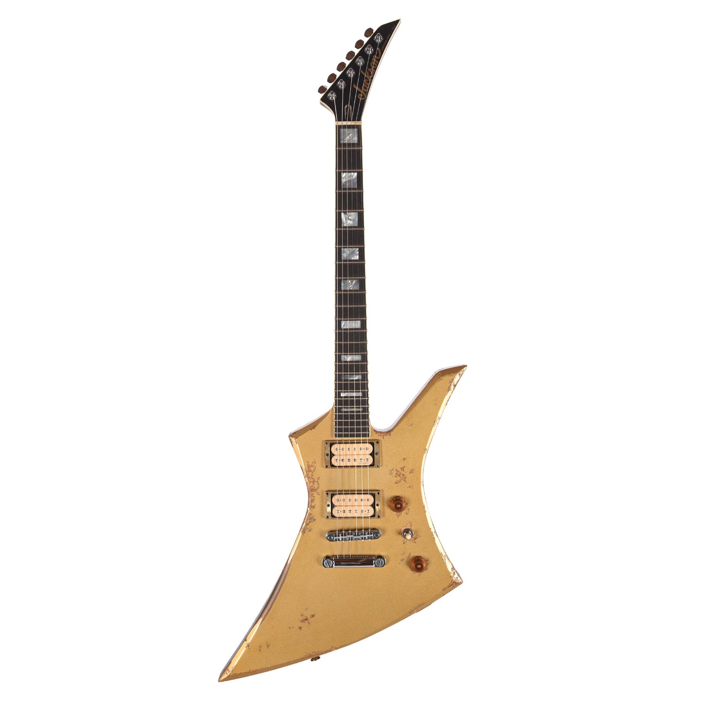 Jackson Custom Shop USA Special Edition Kelly Nitro-Relic Tour Gold Top