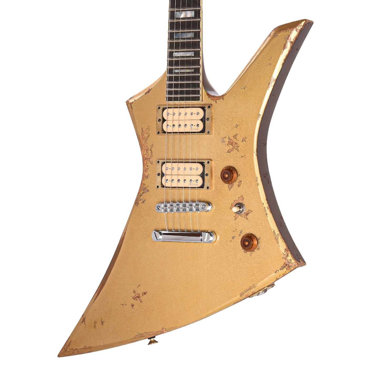 Jackson Custom Shop USA Special Edition Kelly Nitro-Relic Tour Gold Top