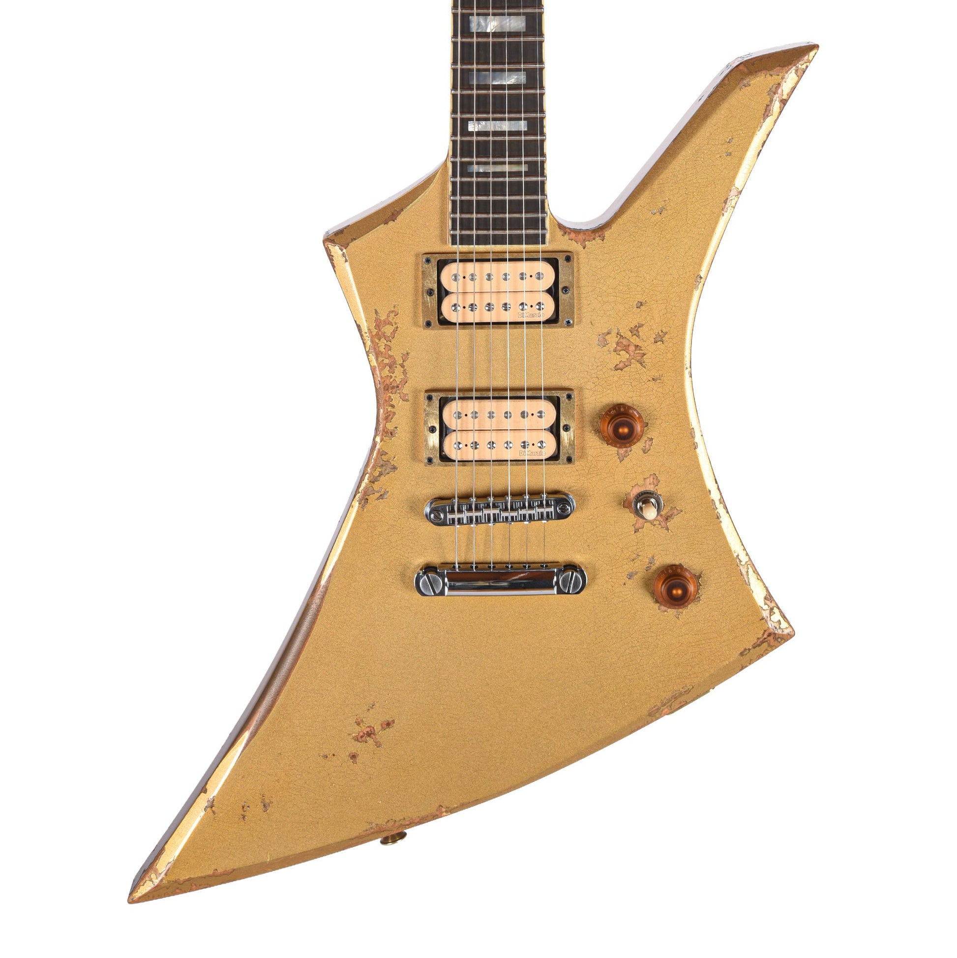 Jackson Custom Shop USA Special Edition Kelly Nitro-Relic Tour Gold Top