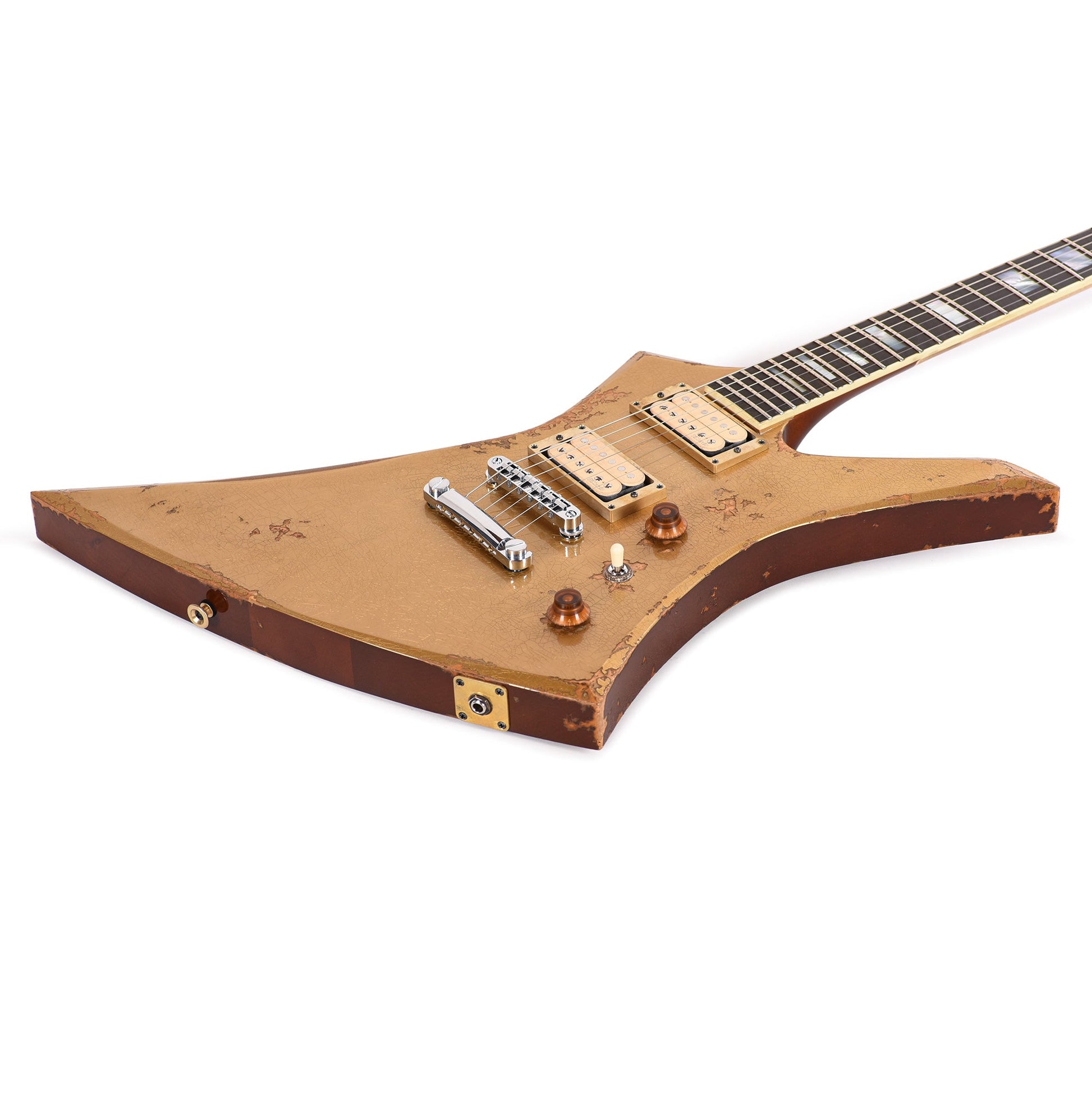 Jackson Custom Shop USA Special Edition Kelly Nitro-Relic Tour Gold Top