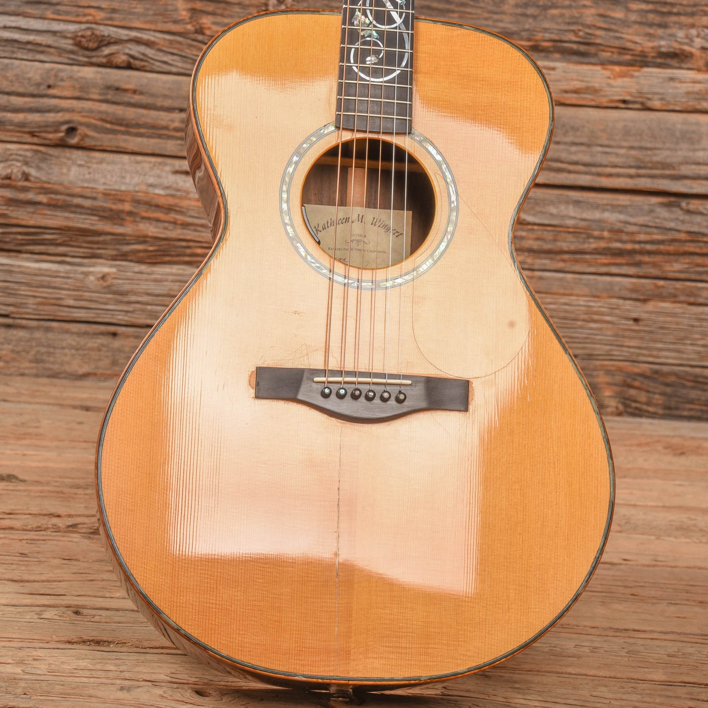 Kathy Wingert OM Spruce/Mastergrade EIR Natural 2001