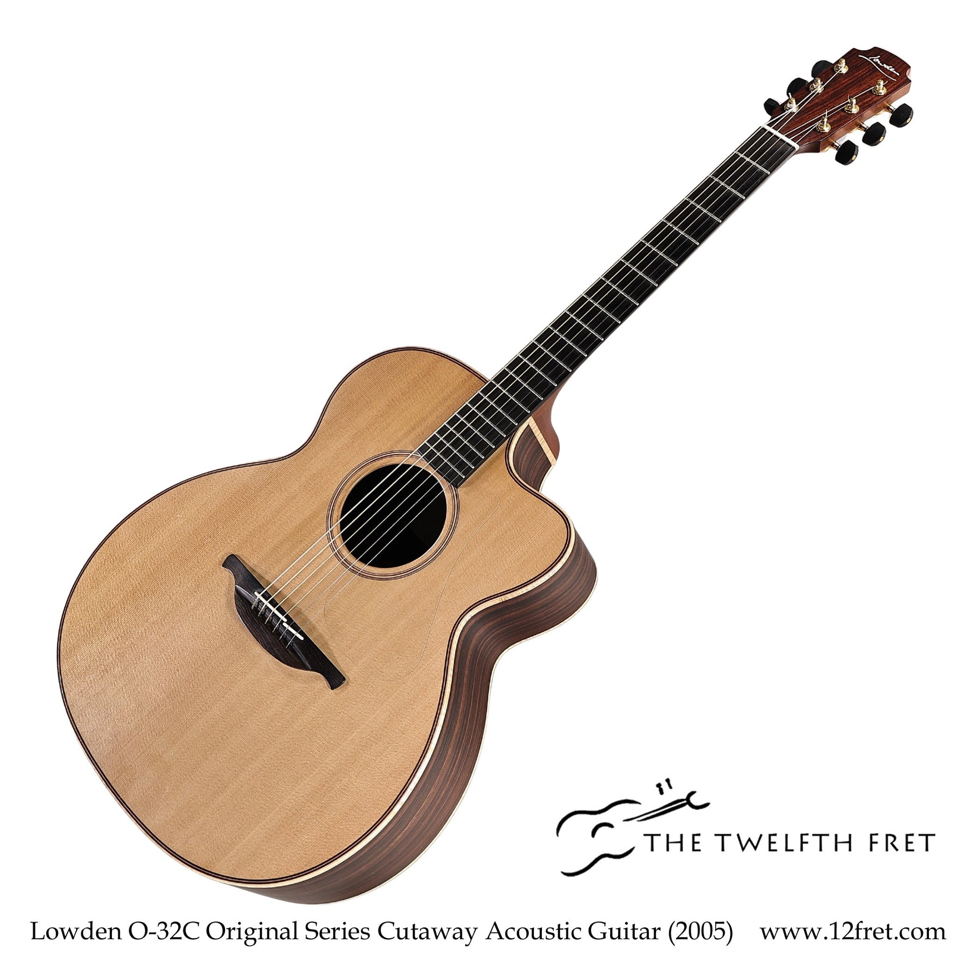 Lowden O-32C Original Series Cutaway Acoustic Guitar, 2005  [USED]