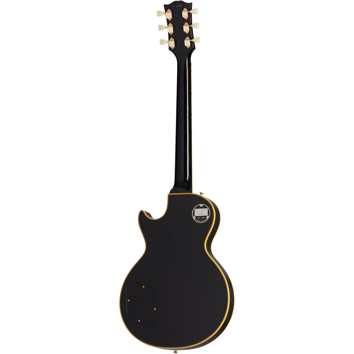 Gibson 1954 Les Paul Custom Reissue VOS Electric Guitar - Ebony