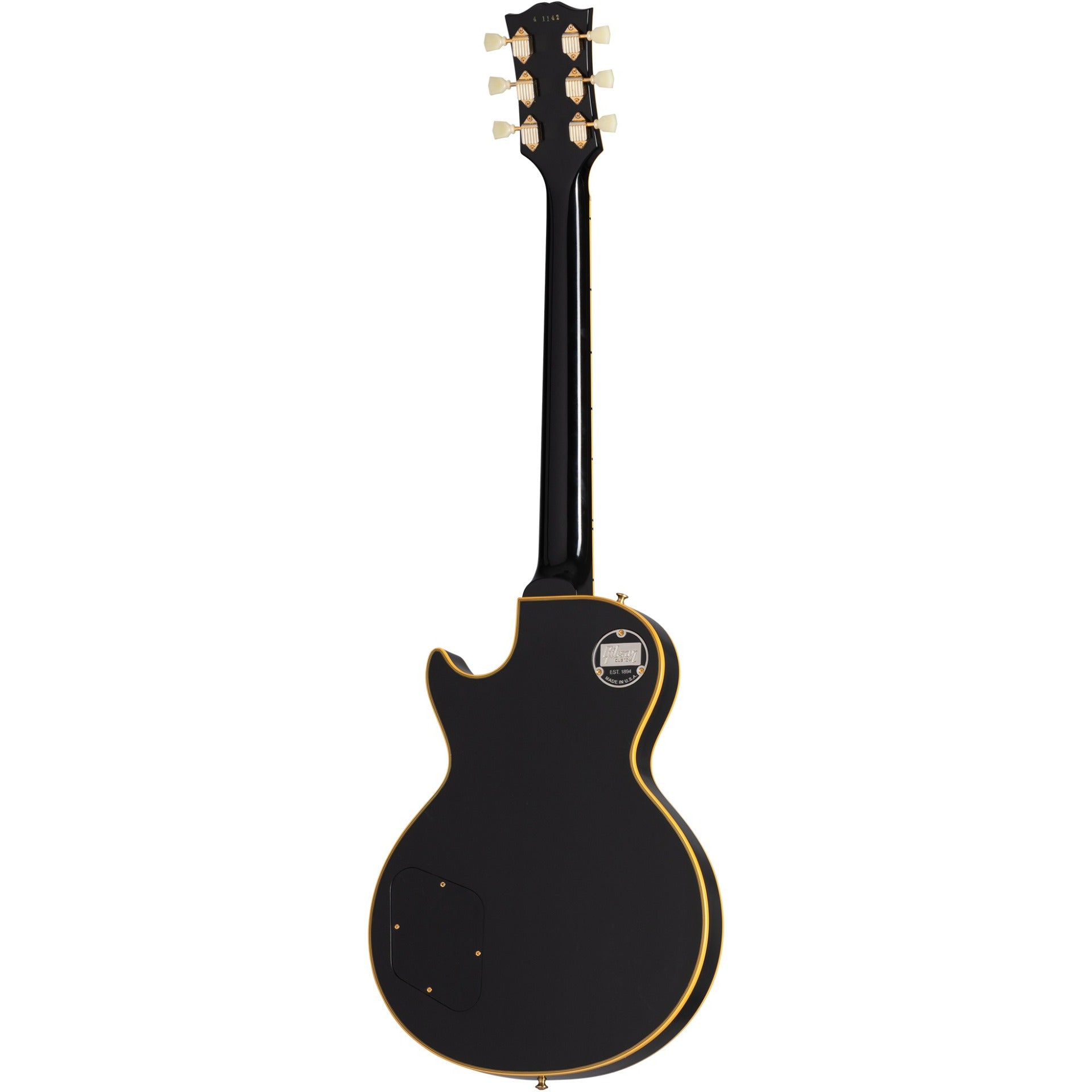 Gibson 1954 Les Paul Custom Reissue VOS Electric Guitar - Ebony
