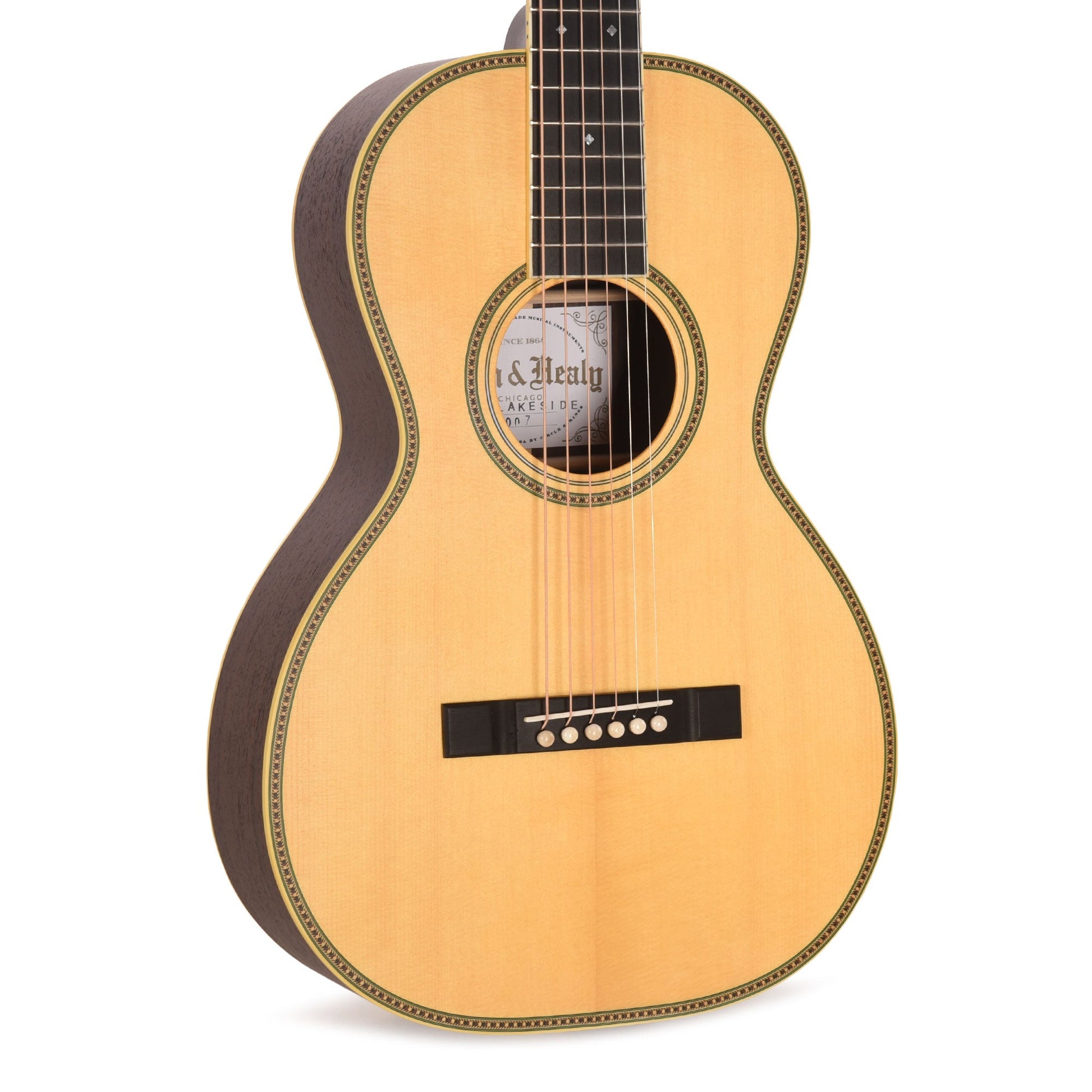 Lyon & Healy The Lakeside Adirondack Red Spruce/Indian Rosewood Satin Natural