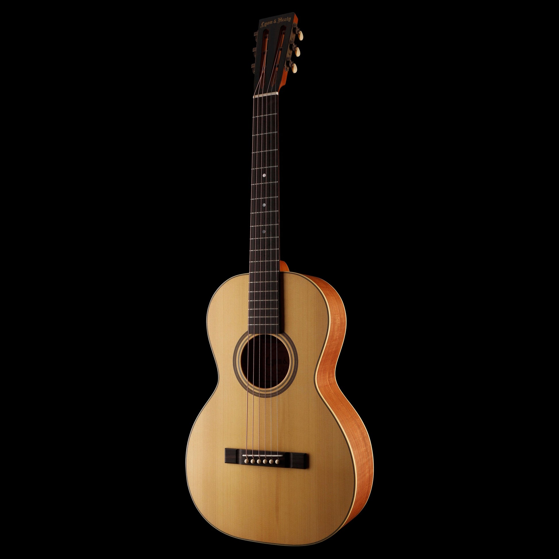 Lyon & Healy The Lakeside Adirondack Red Spruce/Cherry Satin Natural