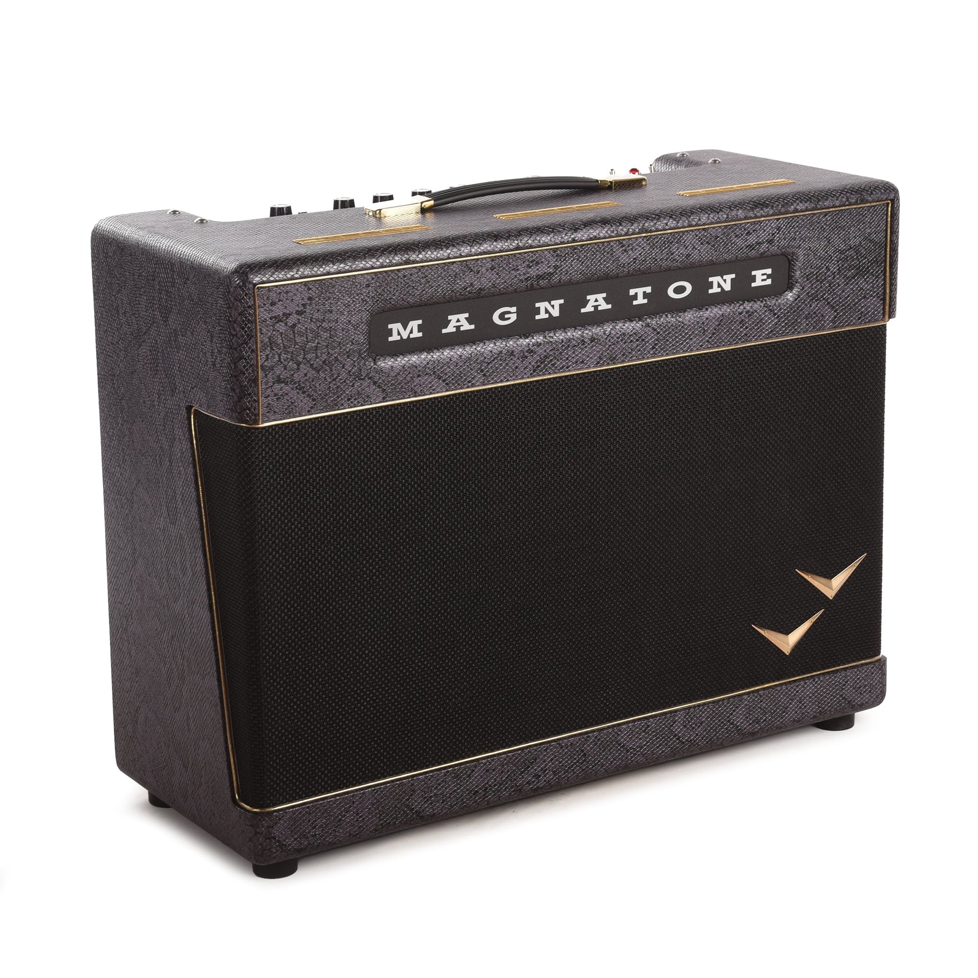 Magnatone Super Fifty-Nine M-80 45w 2x12 Combo Amp Slash Signature Purple Python