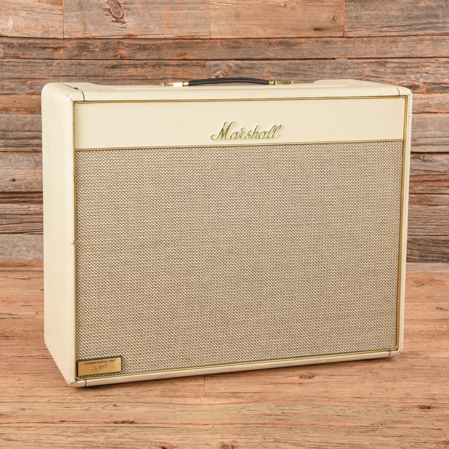 Marshall 1997 Limited Edition White Bluesbreaker Reissue 2x12" Combo - Dave Amato of REO Speedwagon